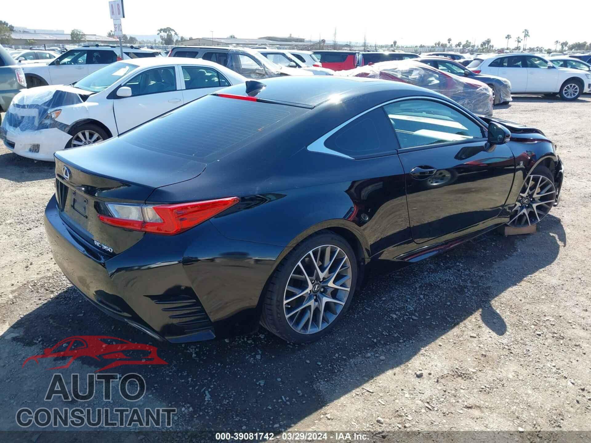 LEXUS RC 350 2017 - JTHSE5BC7H5007457