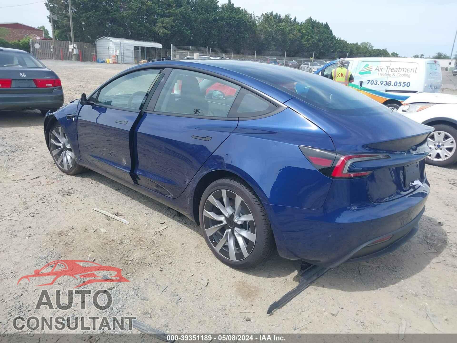 TESLA MODEL 3 2024 - 5YJ3E1EA8RF732297