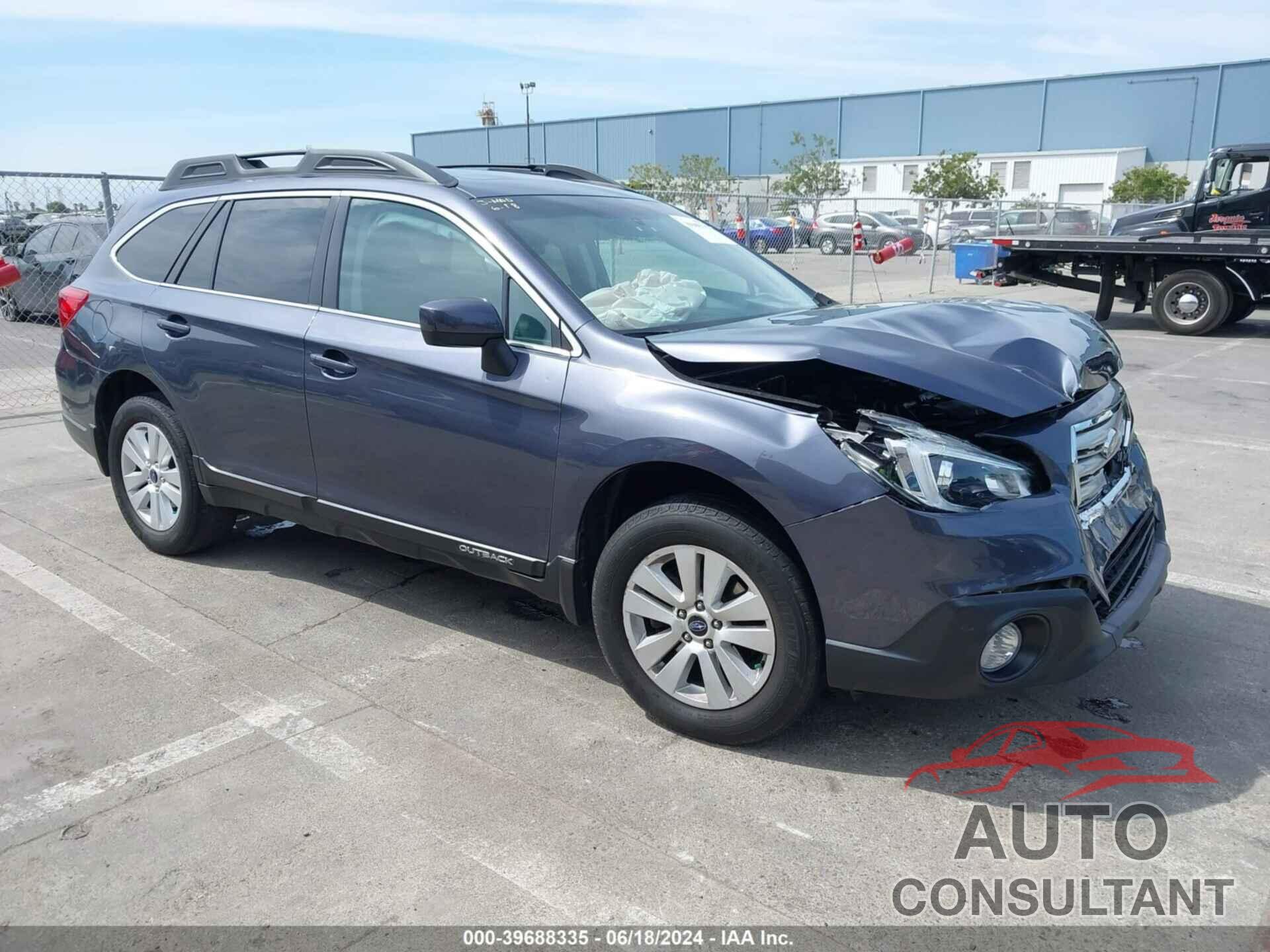 SUBARU OUTBACK 2017 - 4S4BSADCXH3246041