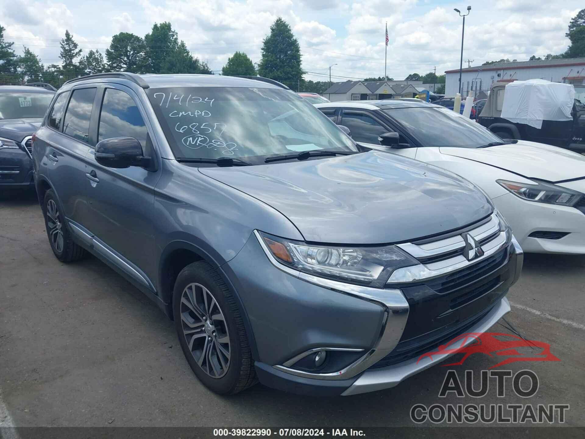 MITSUBISHI OUTLANDER 2016 - JA4AD3A34GZ036857