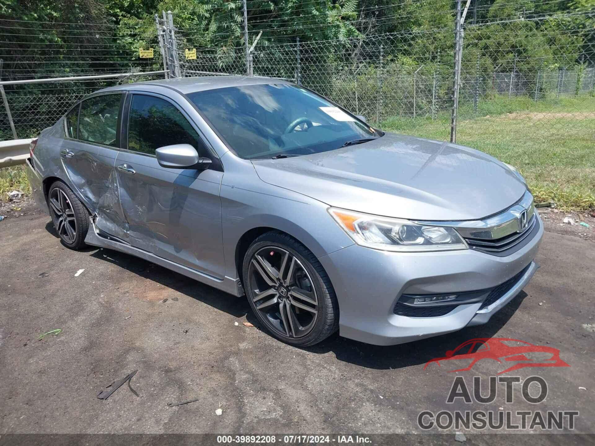 HONDA ACCORD 2017 - 1HGCR2F55HA196896
