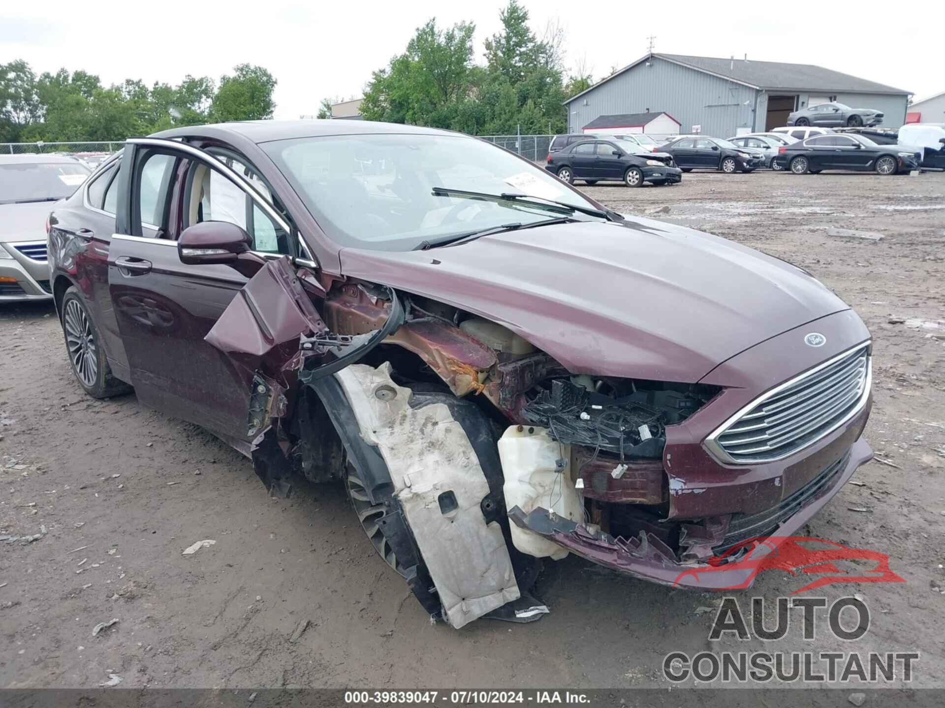 FORD FUSION 2017 - 3FA6P0T91HR138972