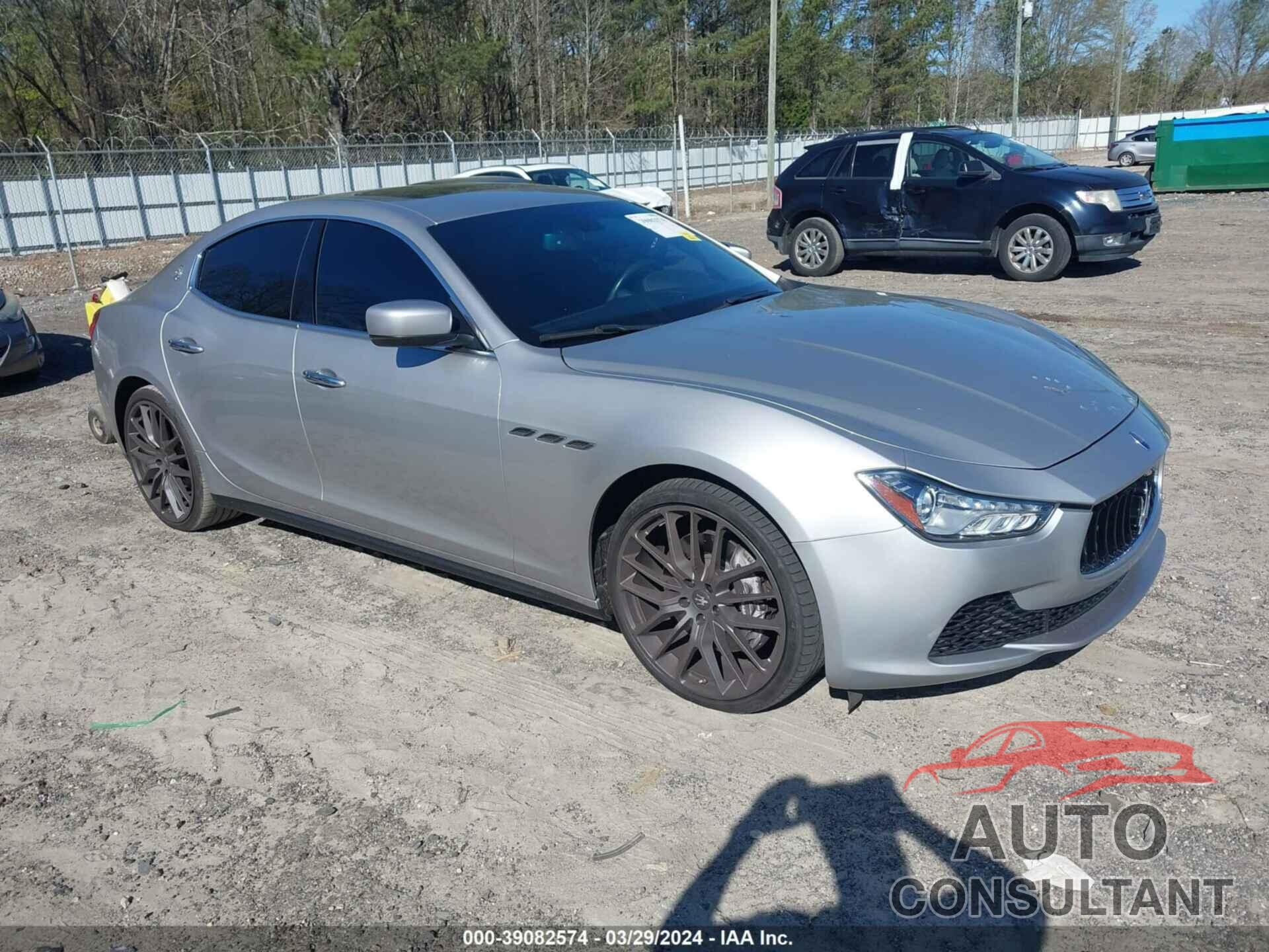 MASERATI GHIBLI 2016 - ZAM57RSA3G1189190