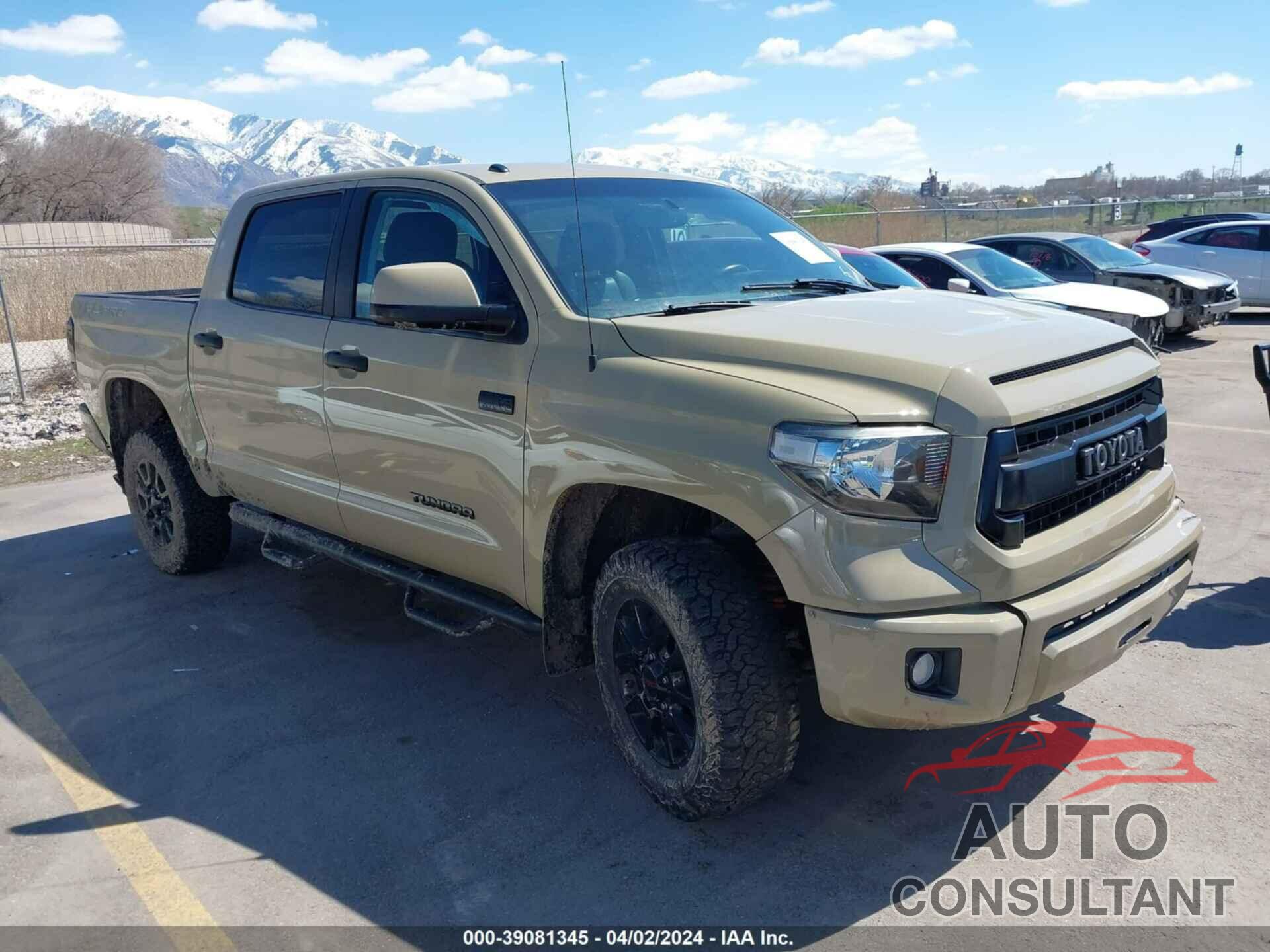 TOYOTA TUNDRA 2016 - 5TFDW5F12GX550072