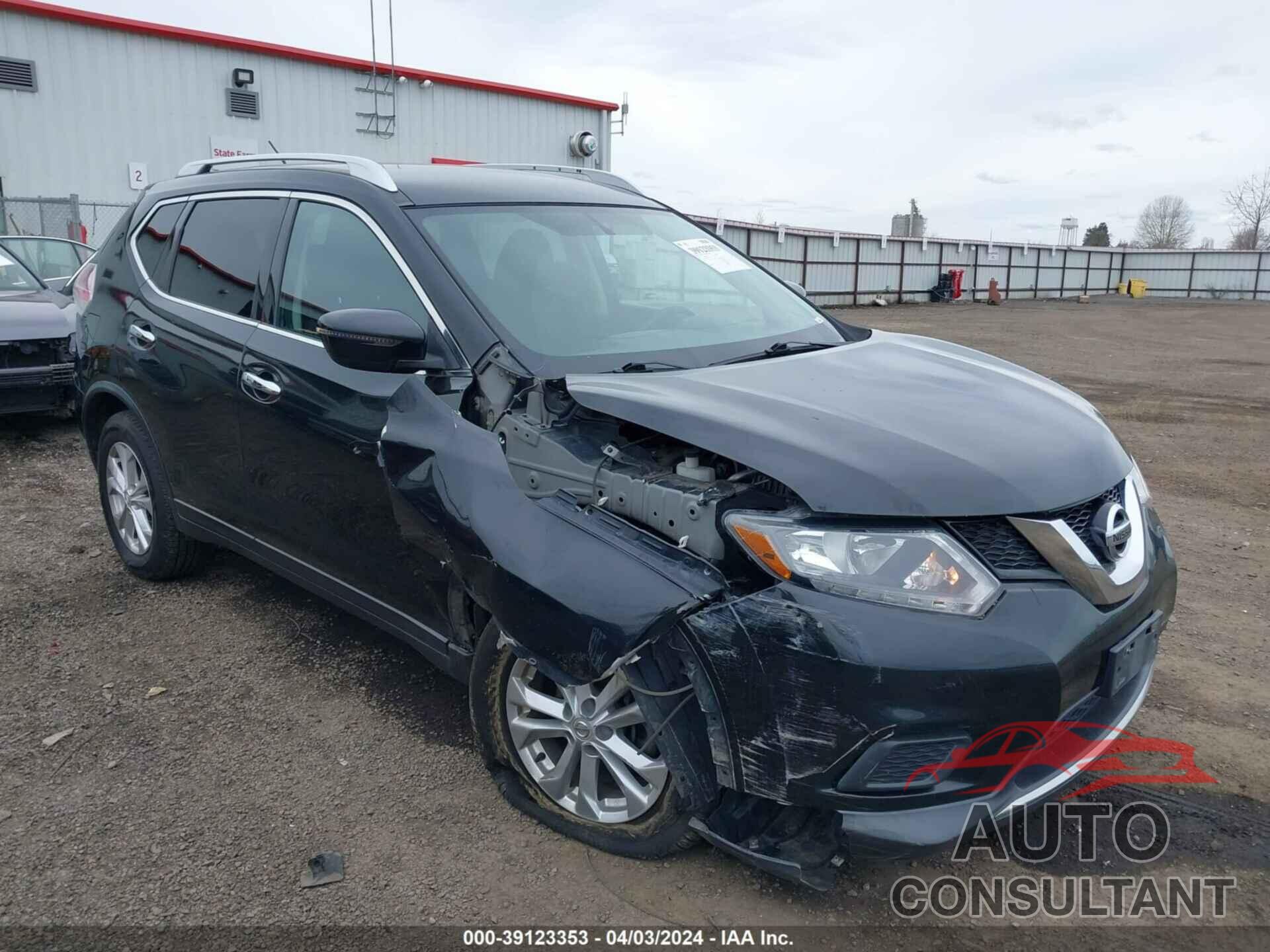 NISSAN ROGUE 2016 - KNMAT2MV8GP698162