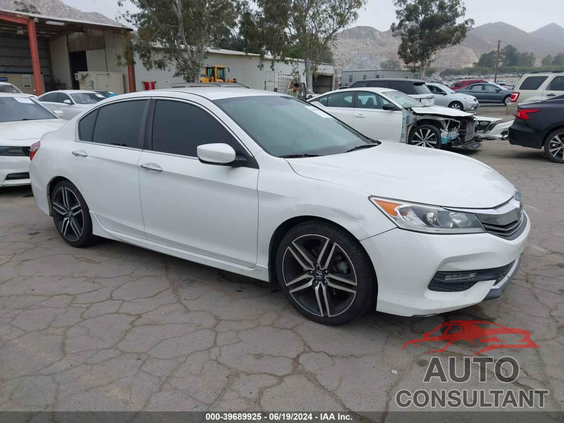 HONDA ACCORD 2017 - 1HGCR2F10HA006855