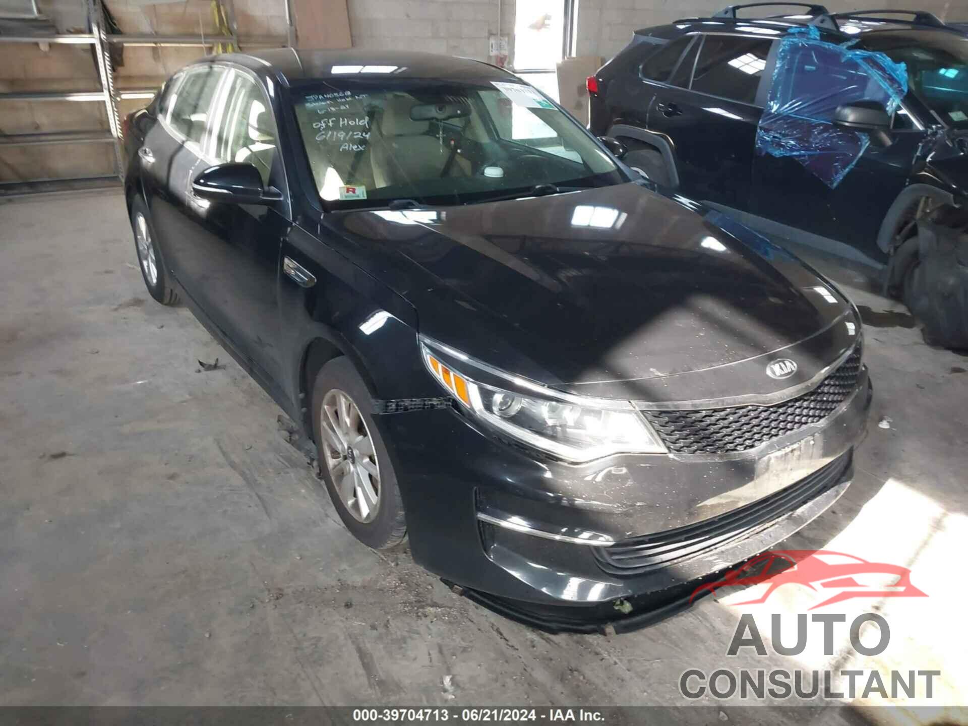 KIA OPTIMA 2016 - 5XXGT4L38GG077839