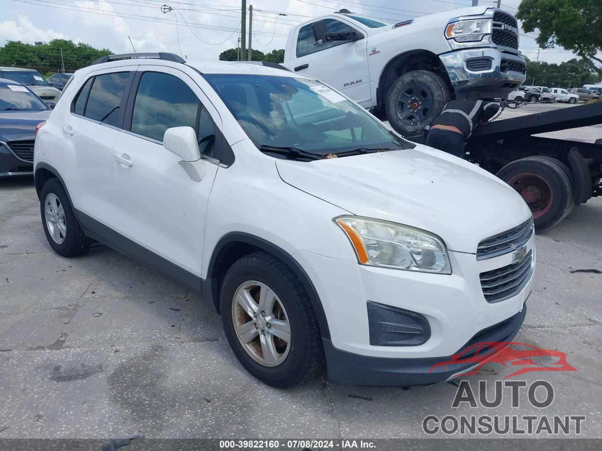 CHEVROLET TRAX 2016 - 3GNCJLSB7GL168832