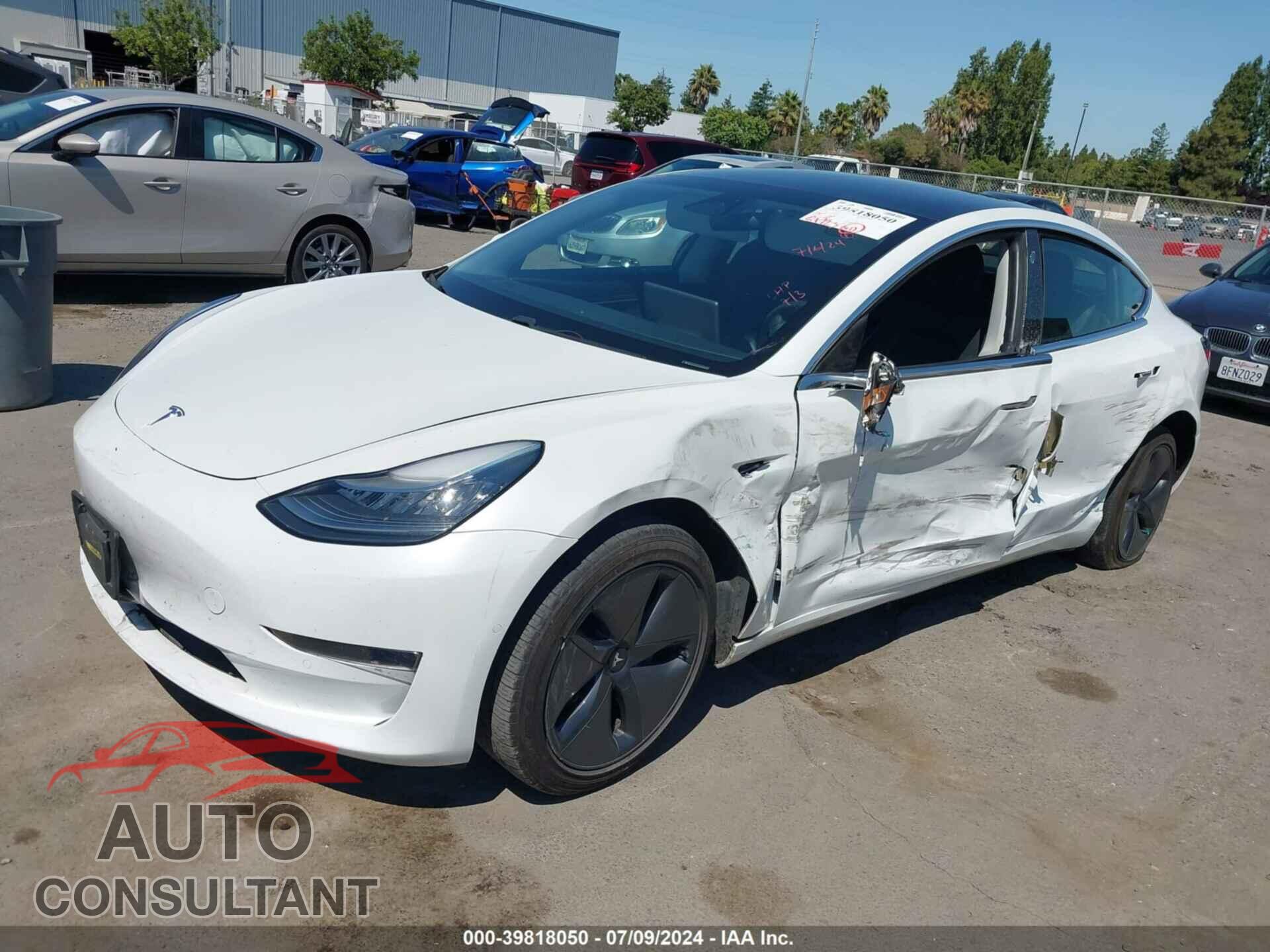 TESLA MODEL 3 2019 - 5YJ3E1EA5KF485004