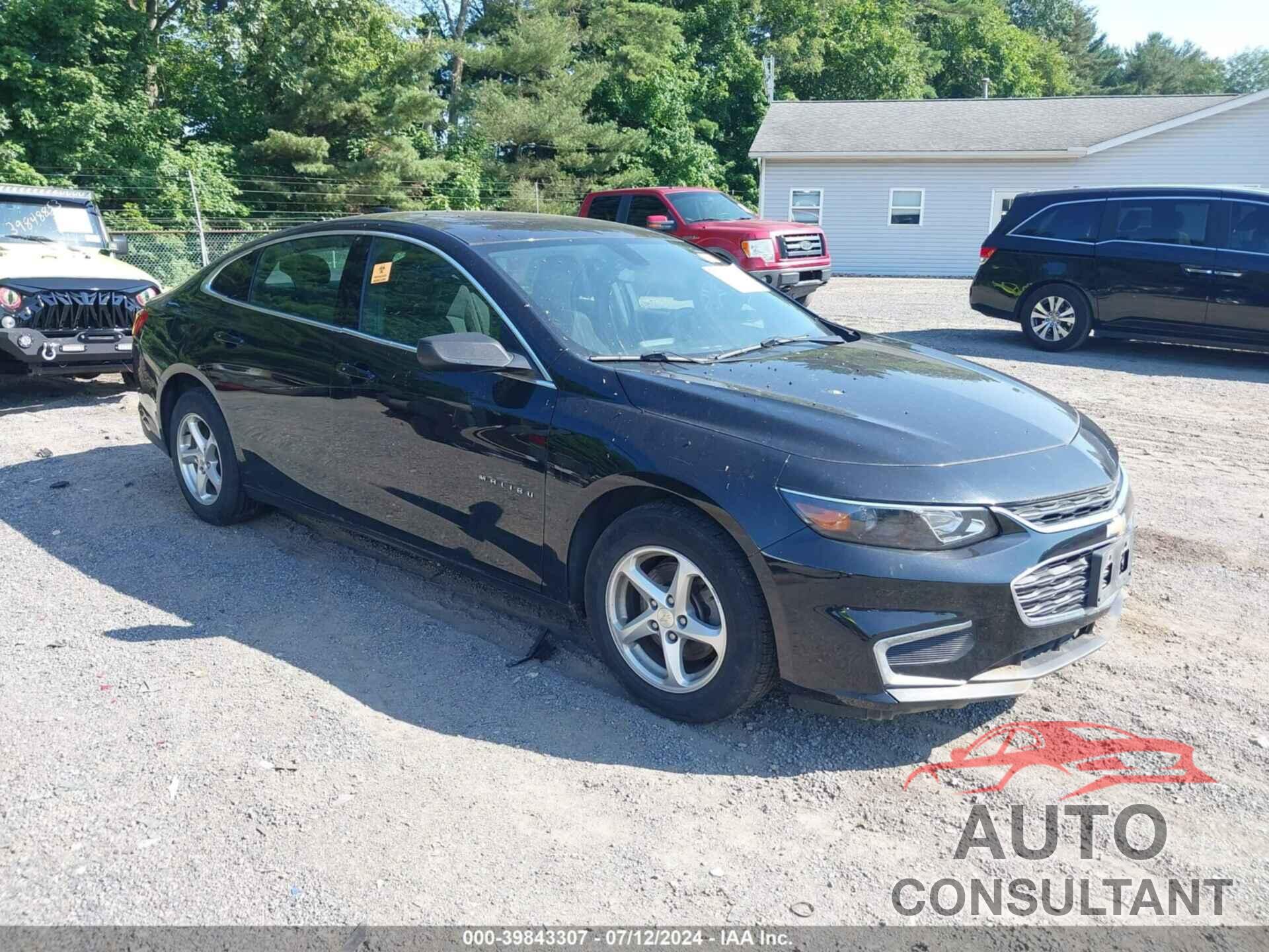 CHEVROLET MALIBU 2017 - 1G1ZB5ST6HF213607