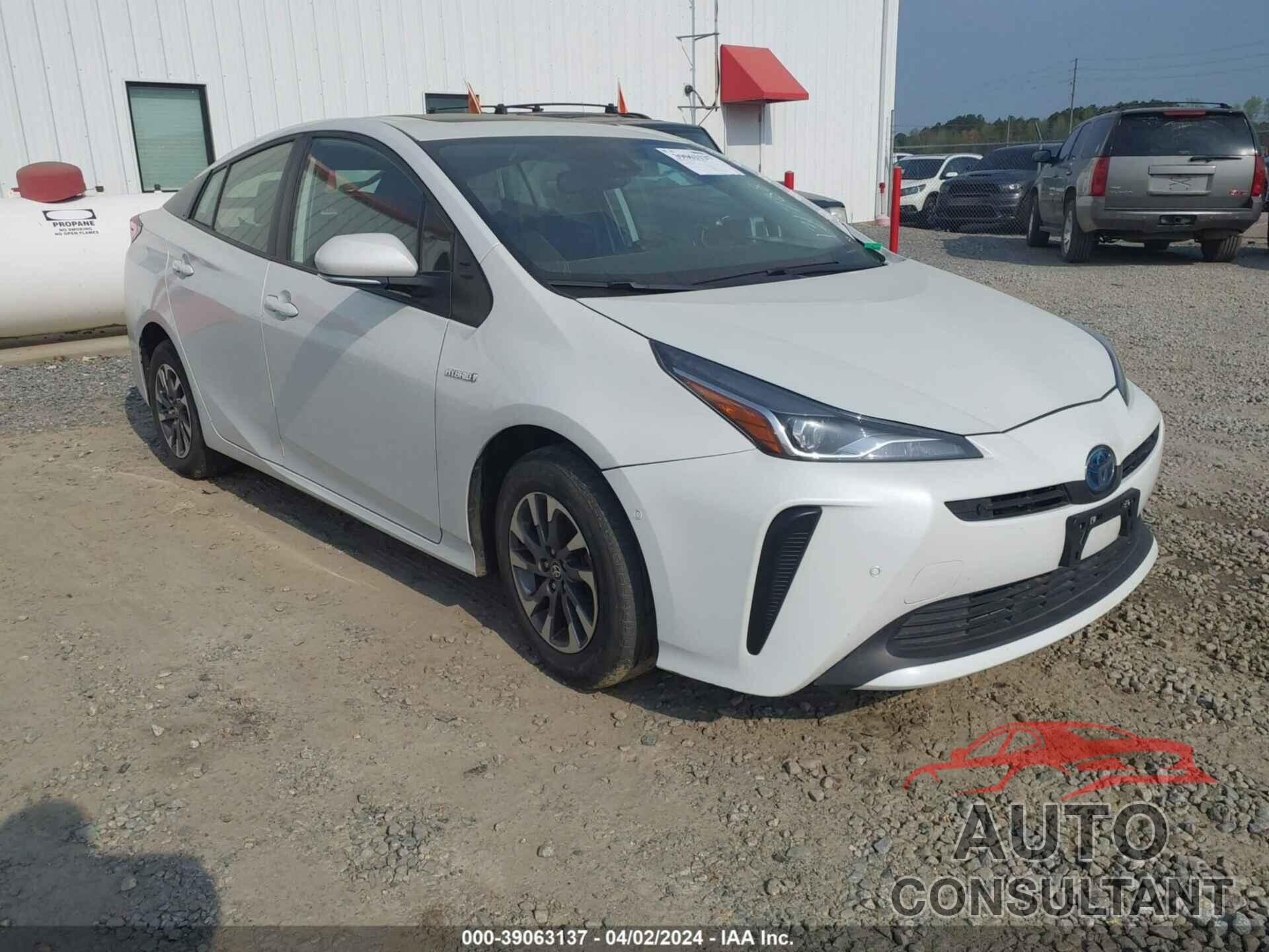 TOYOTA PRIUS 2021 - JTDKAMFU3M3131788