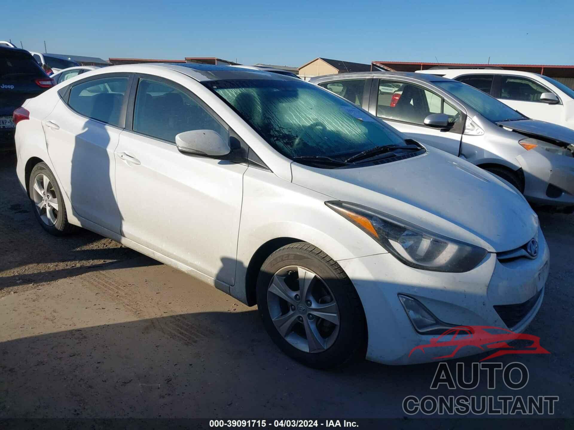 HYUNDAI ELANTRA 2016 - 5NPDH4AE5GH670958