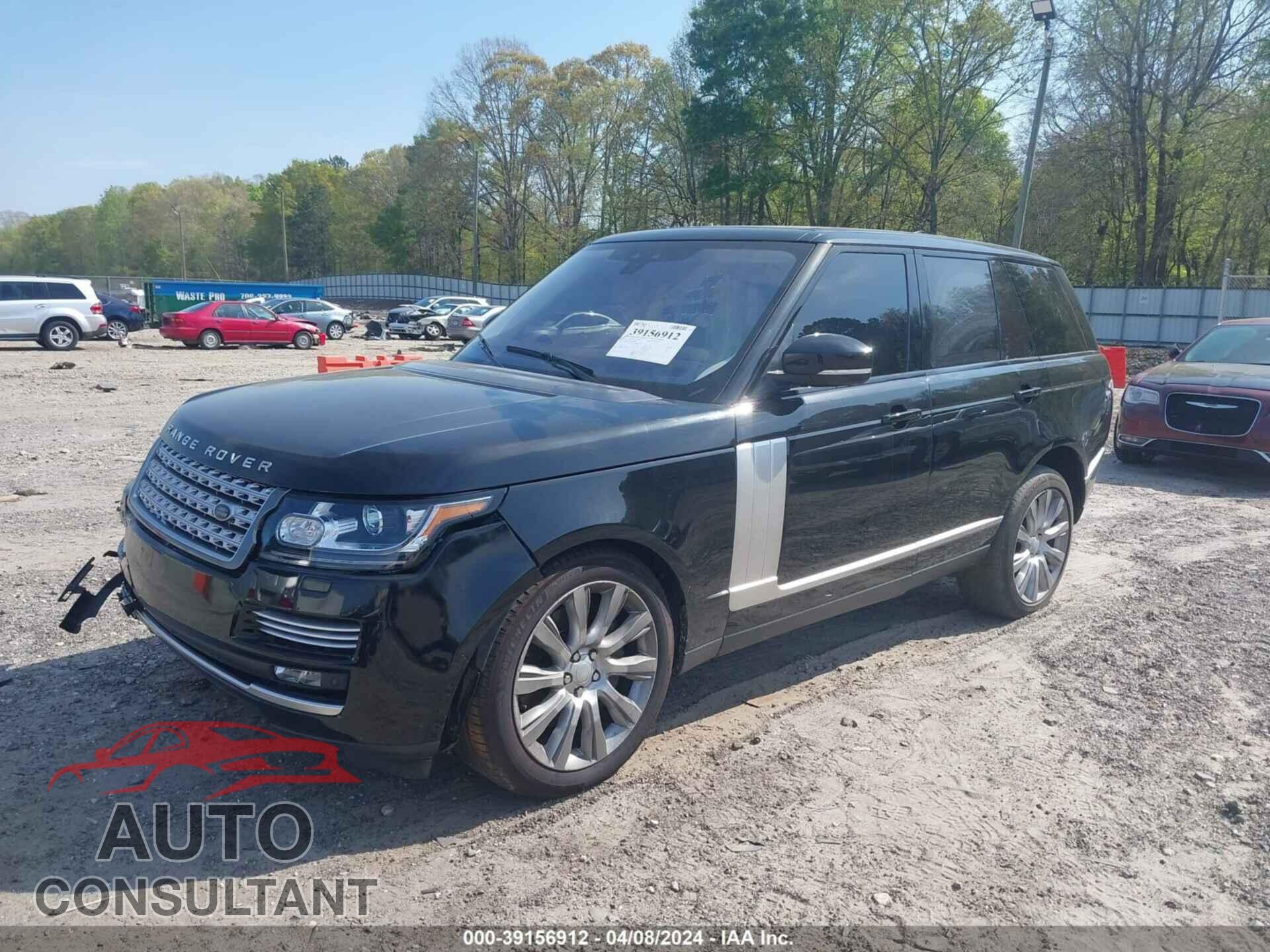 LAND ROVER RANGE ROVER 2017 - SALGS2FE8HA320835