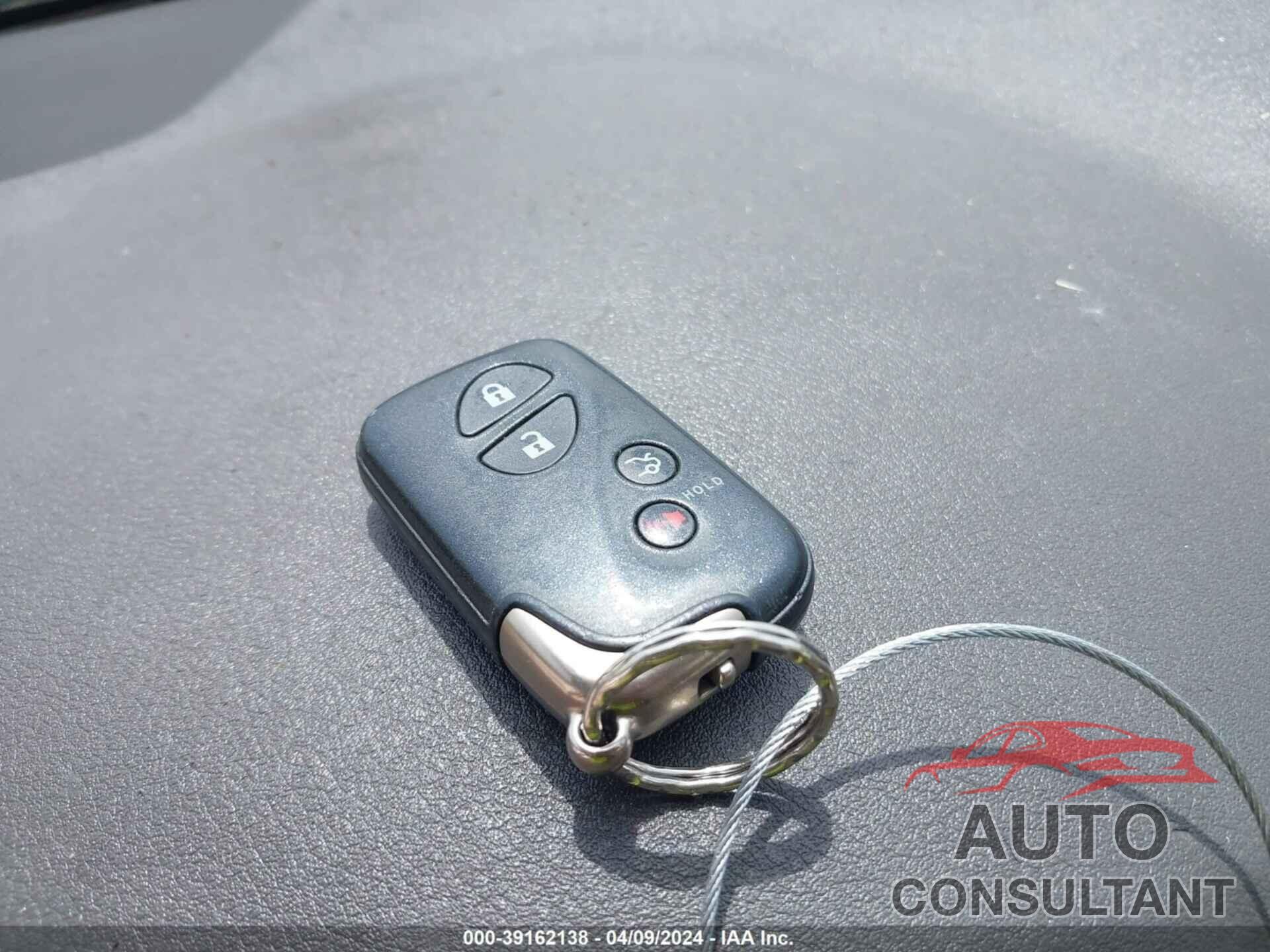 LEXUS ES 350 2012 - JTHBK1EG8C2496624