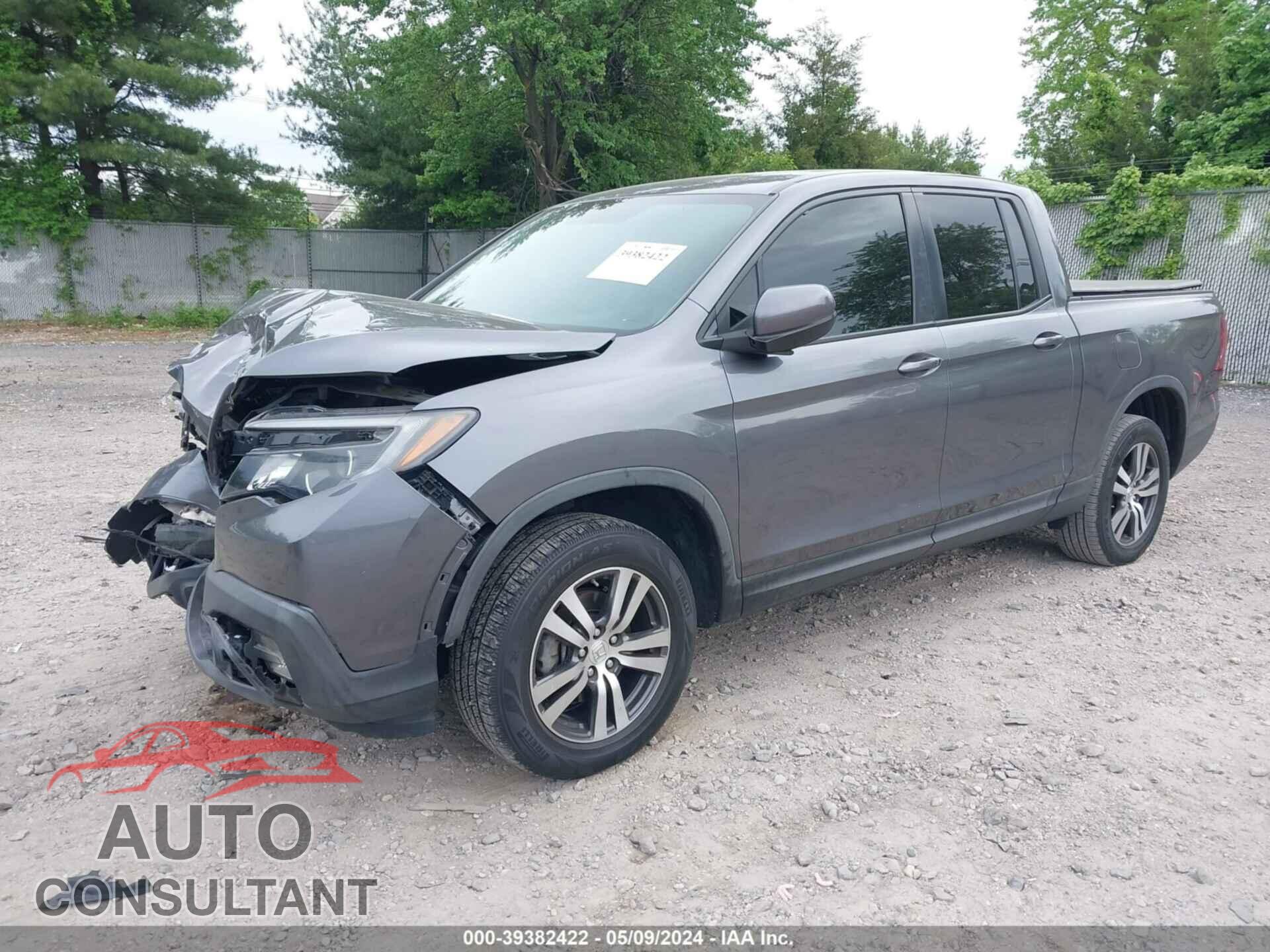 HONDA RIDGELINE 2017 - 5FPYK3F4XHB015537
