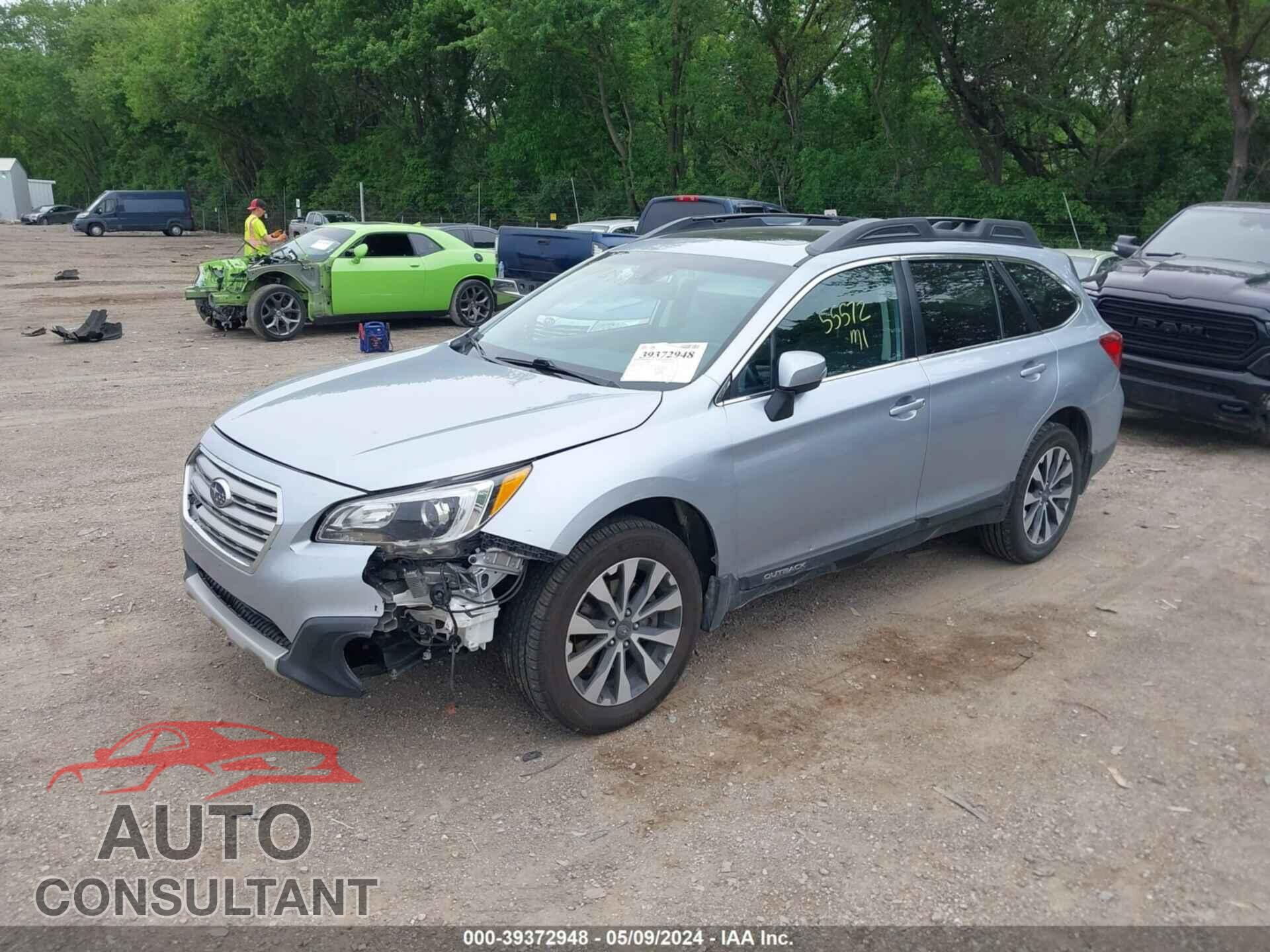 SUBARU OUTBACK 2017 - 4S4BSANCXH3263565