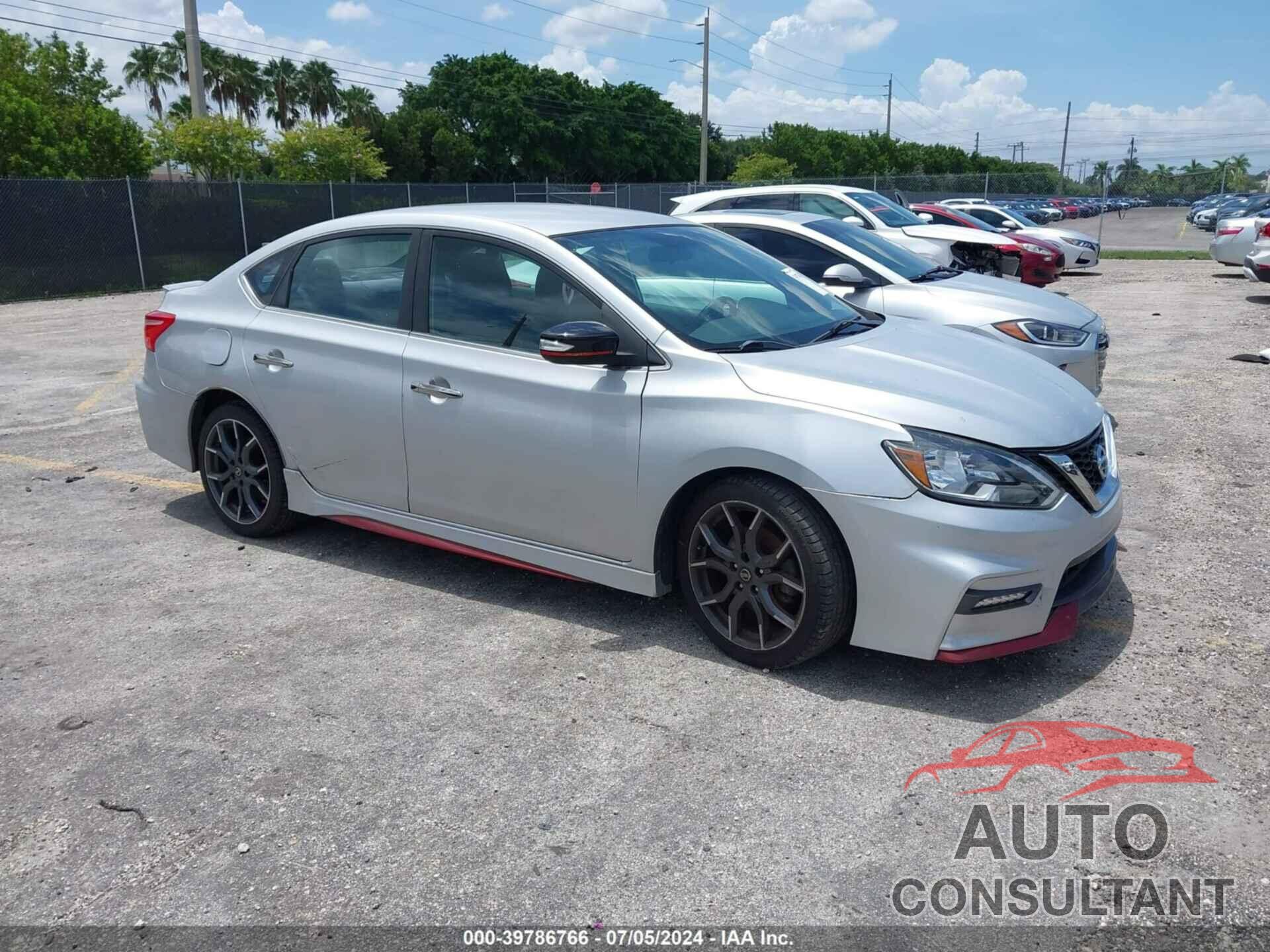 NISSAN SENTRA 2017 - 3N1CB7AP9HY327500