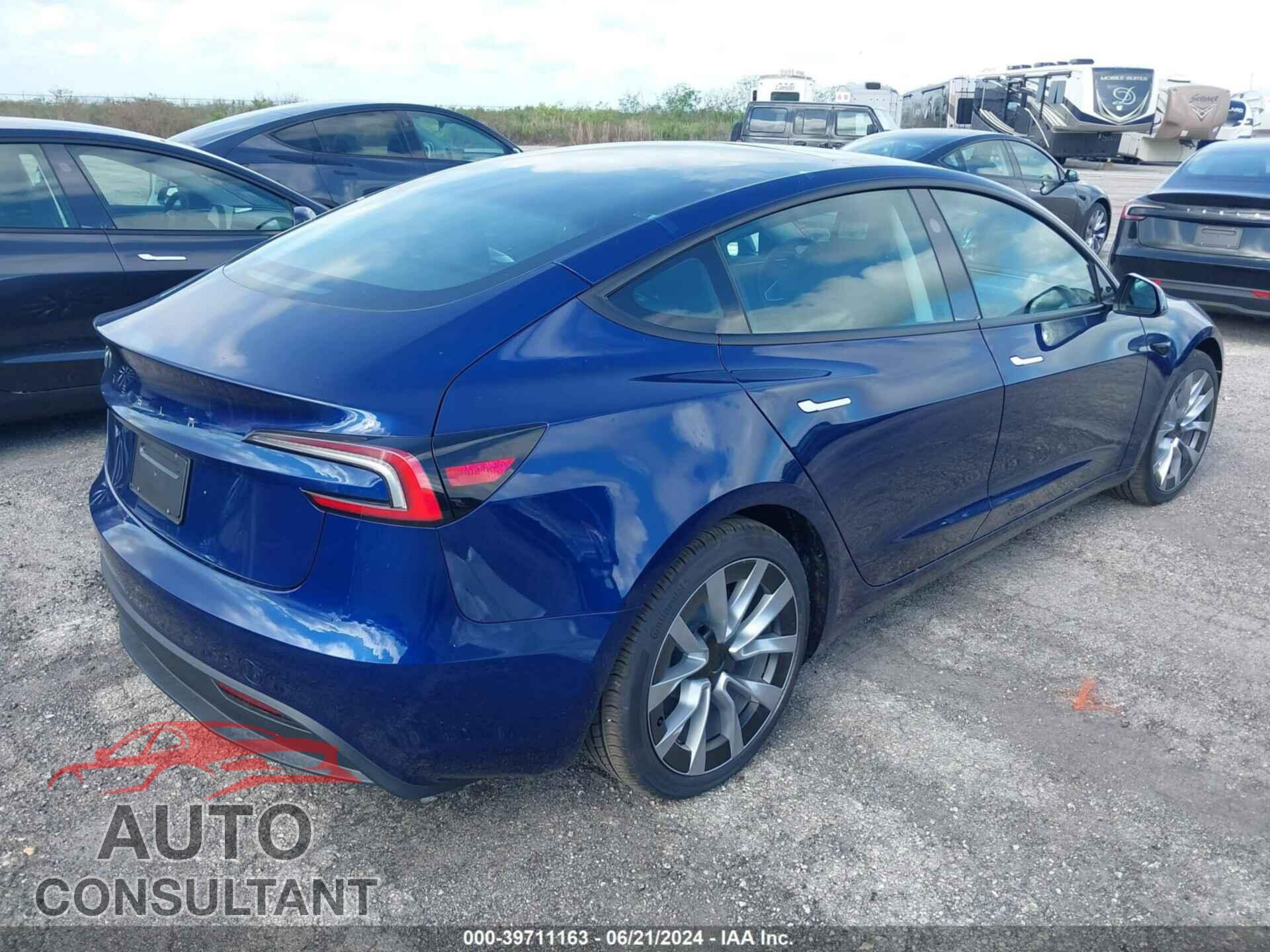 TESLA MODEL 3 2024 - 5YJ3E1EA5RF750174