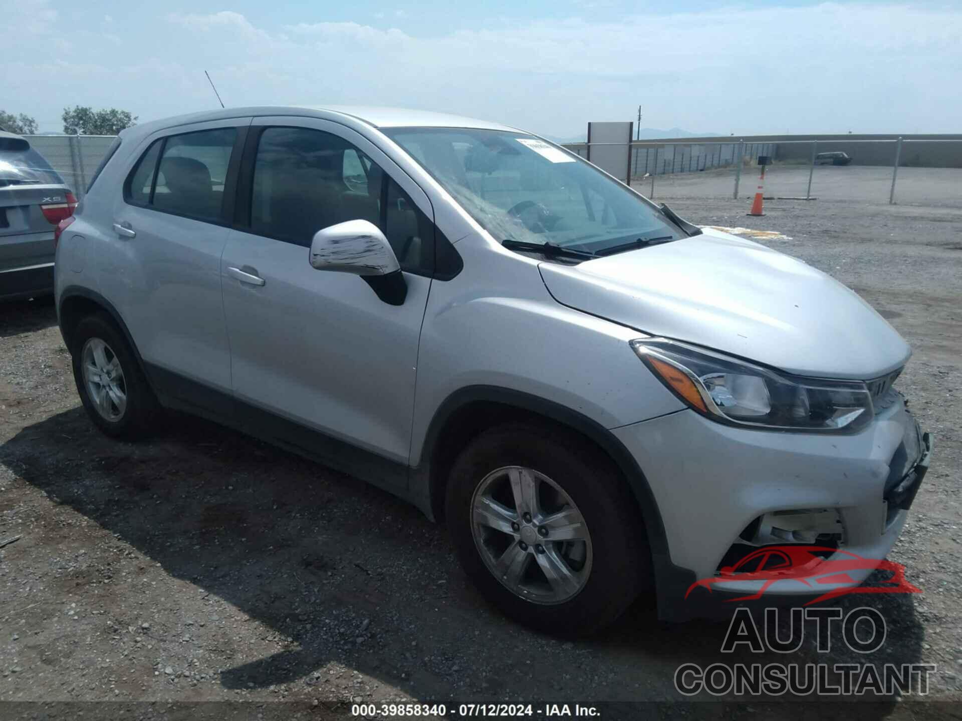 CHEVROLET TRAX 2019 - 3GNCJKSB1KL192773