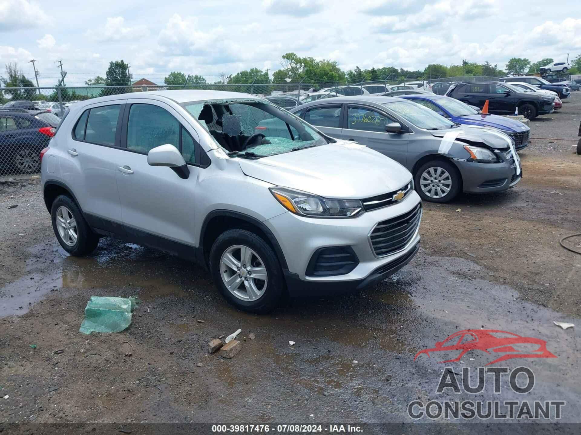 CHEVROLET TRAX 2018 - KL7CJNSB2JB722045