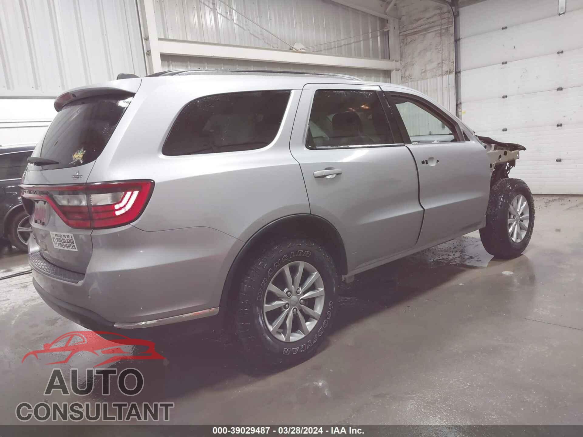 DODGE DURANGO 2017 - 1C4RDJAG0HC824376