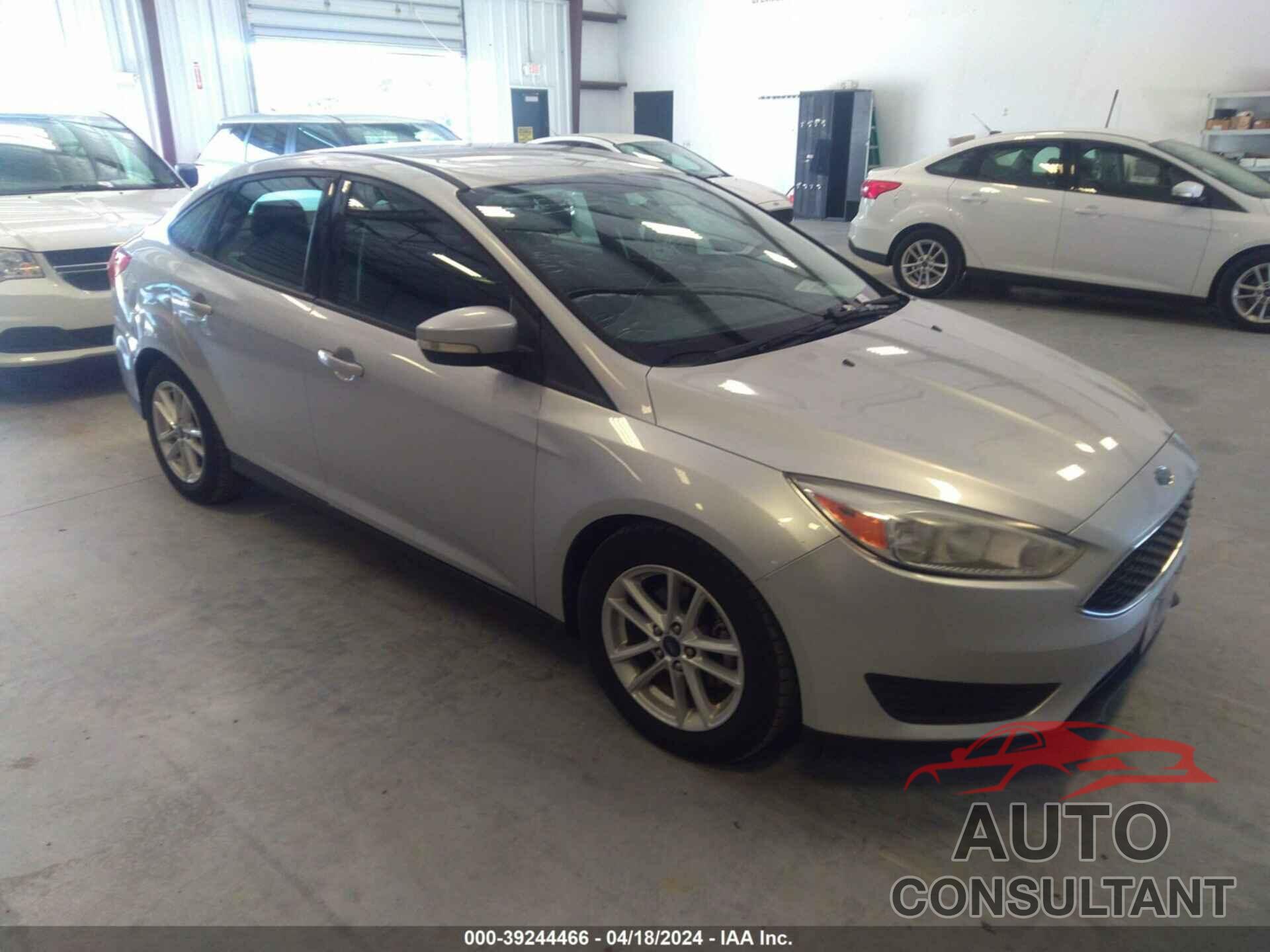 FORD FOCUS 2017 - 1FADP3F25HL309535