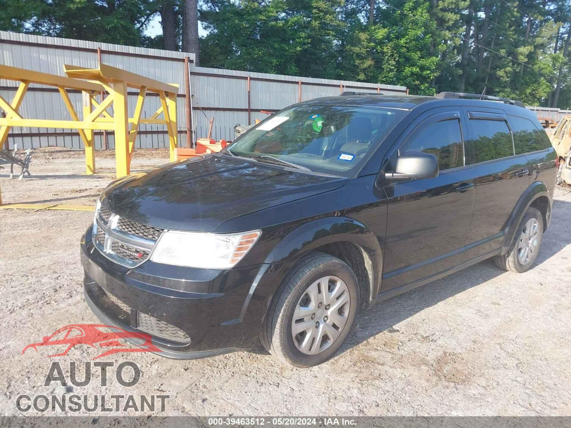 DODGE JOURNEY 2017 - 3C4PDCAB1HT560032