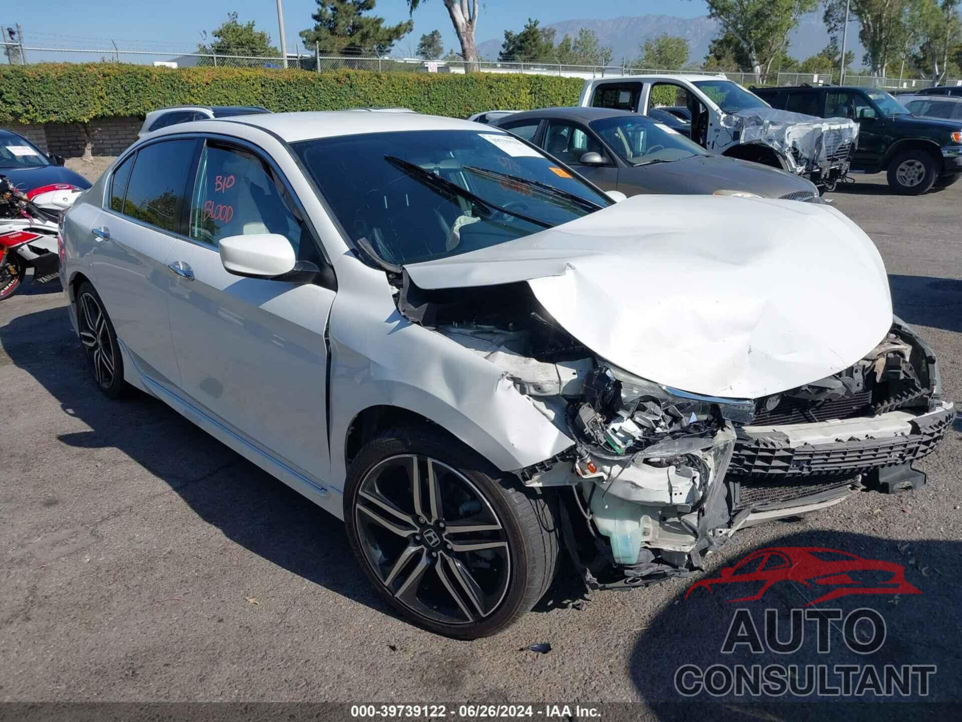 HONDA ACCORD 2016 - 1HGCR2F57GA176485