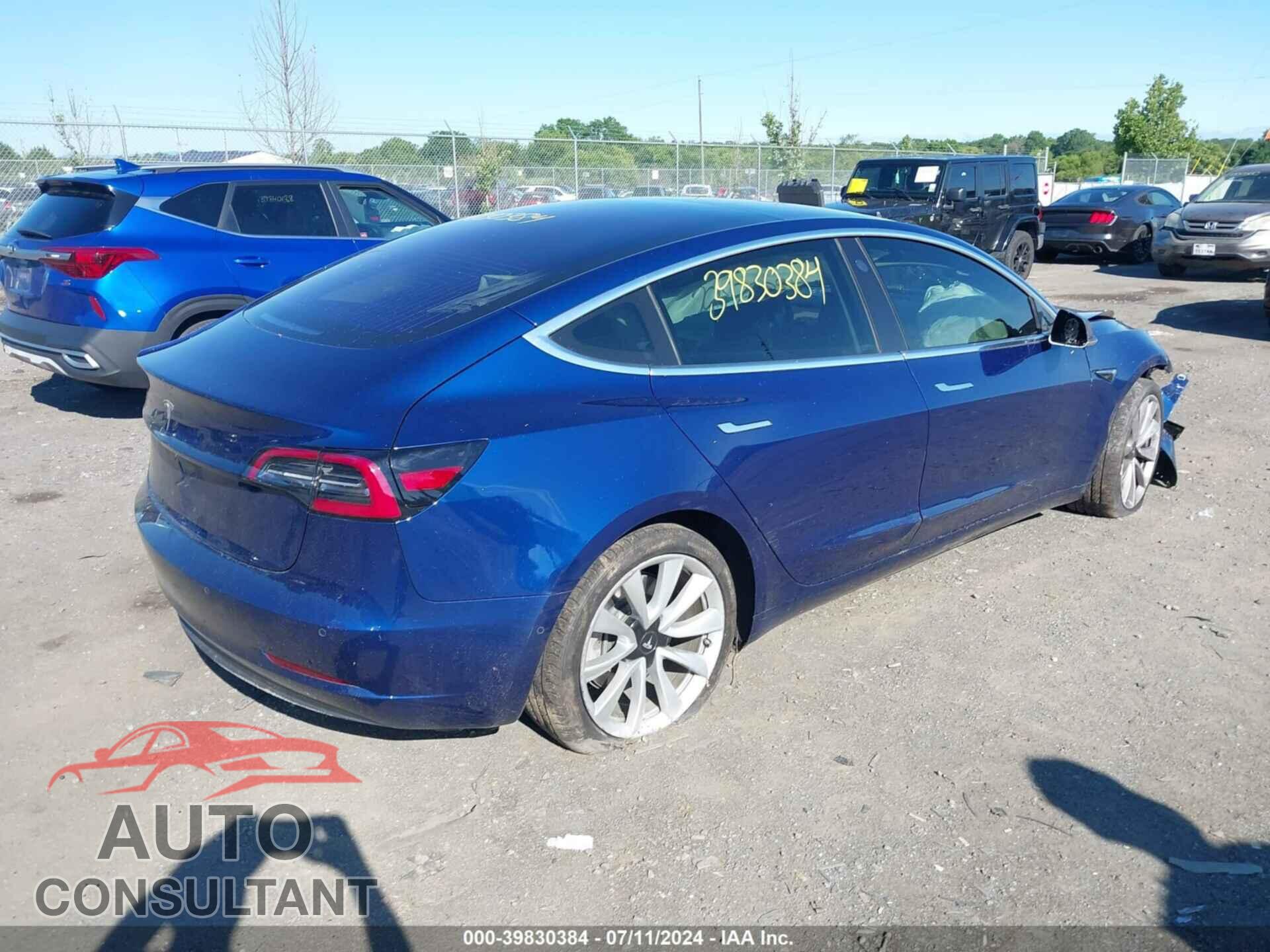 TESLA MODEL 3 2018 - 5YJ3E1EA5JF009866