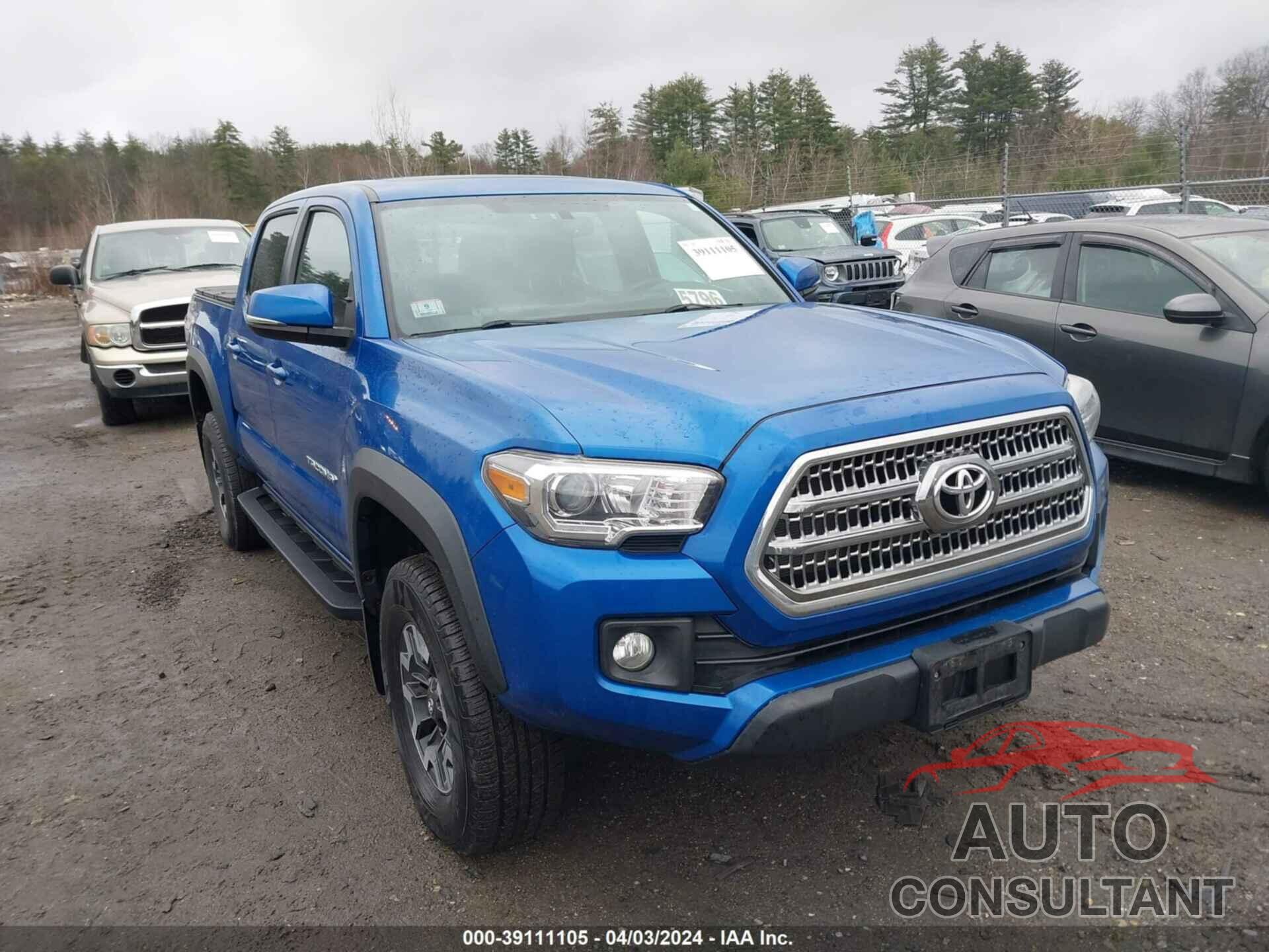 TOYOTA TACOMA 2016 - 3TMCZ5AN1GM025796