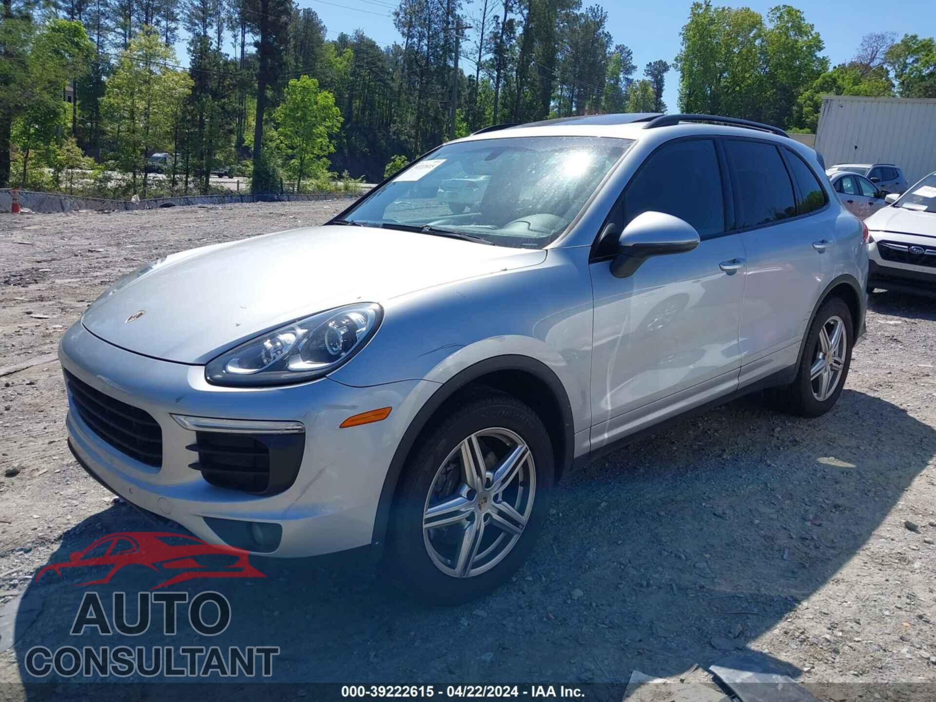 PORSCHE CAYENNE 2016 - WP1AA2A24GLA10180