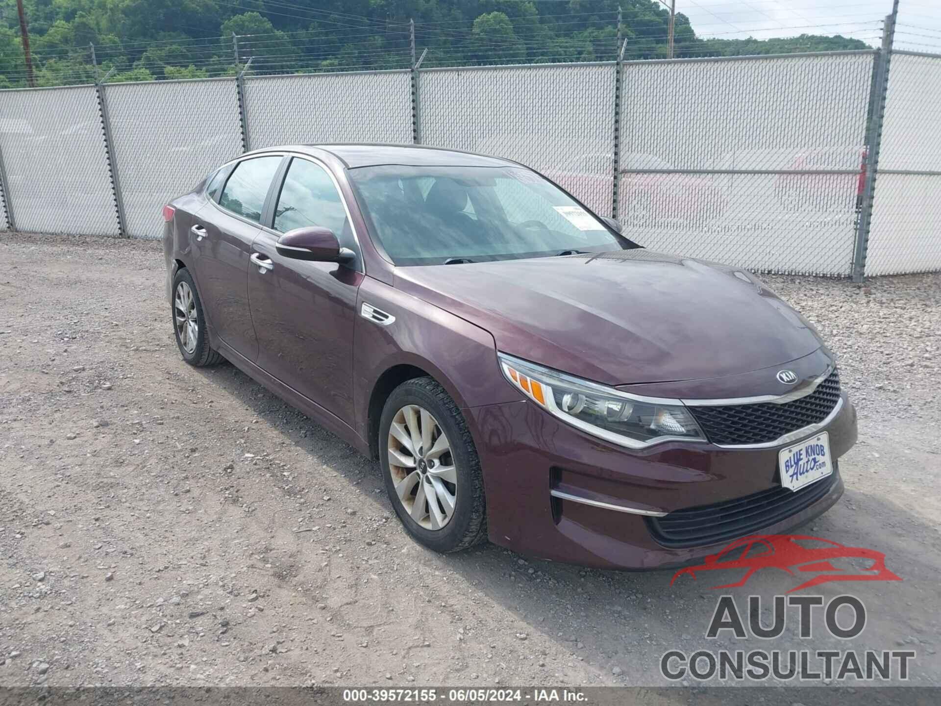 KIA OPTIMA 2017 - 5XXGT4L31HG140653