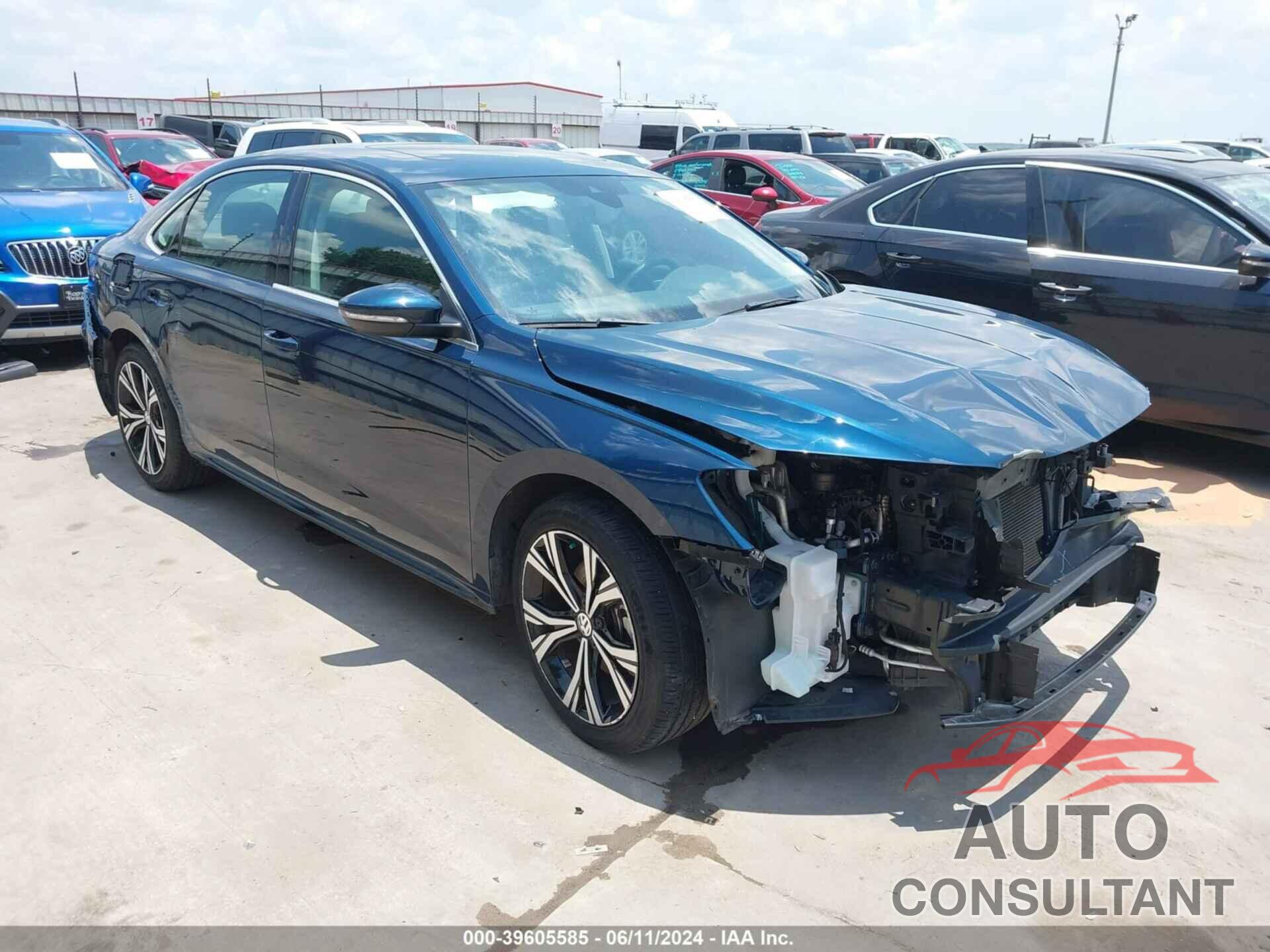 VOLKSWAGEN PASSAT 2022 - 1VWSA7A31NC007808