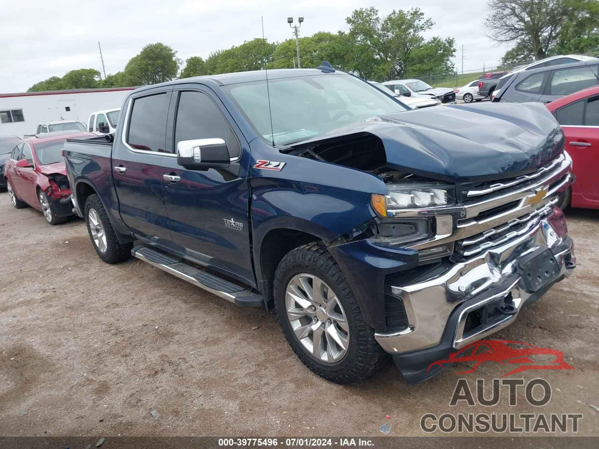 CHEVROLET SILVERADO 1500 2020 - 3GCUYGED8LG428168