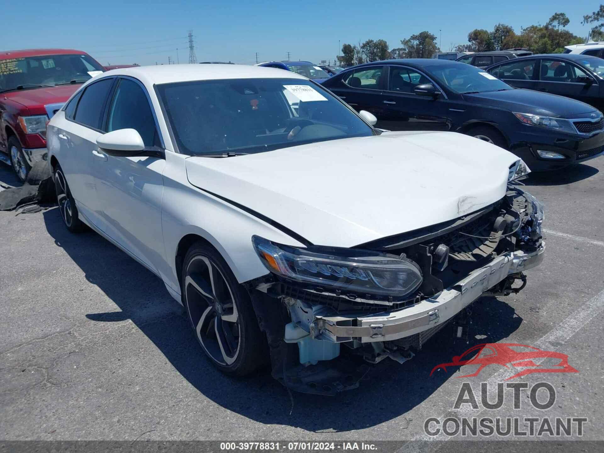 HONDA ACCORD 2018 - 1HGCV1F34JA238968