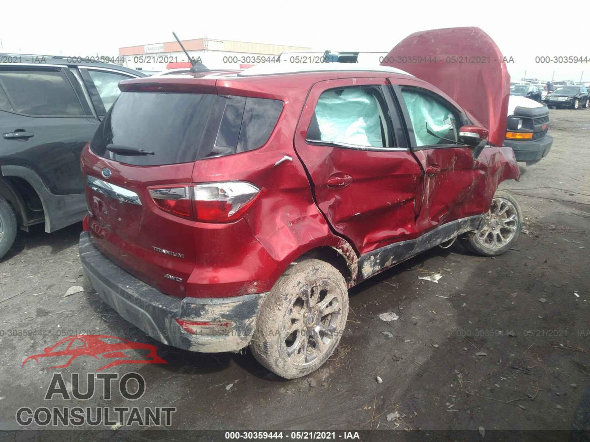 FORD ECOSPORT 2019 - MAJ6S3KL7KC296574