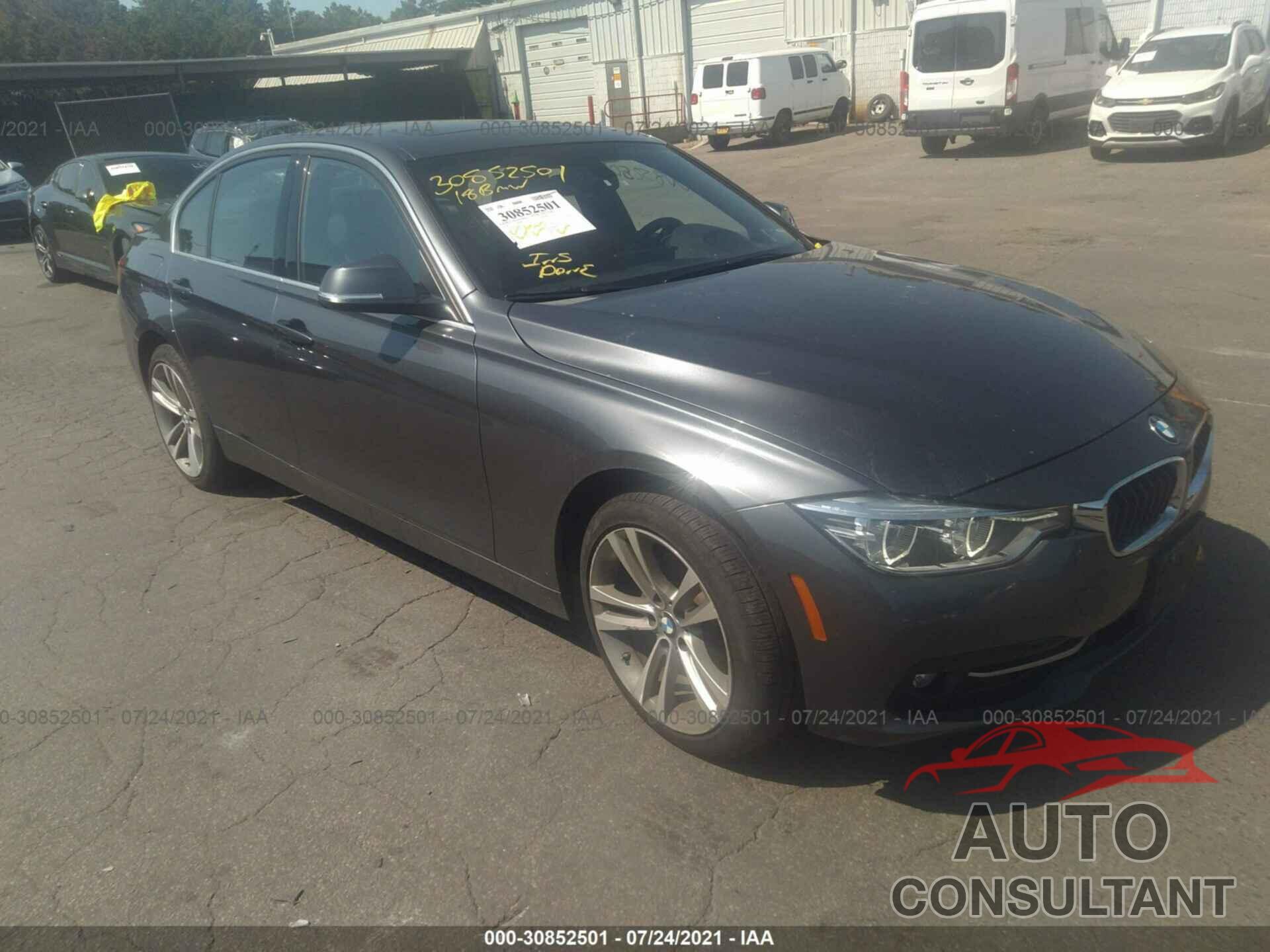 BMW 3 SERIES 2018 - WBA8D9C59JA608319
