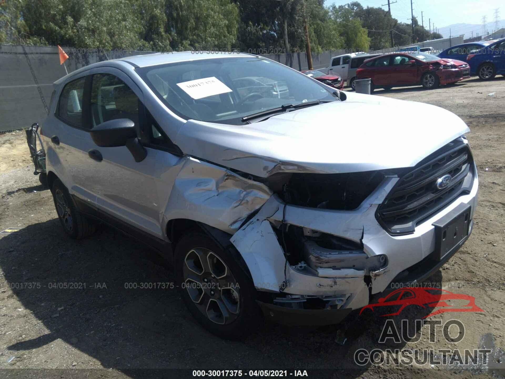 FORD ECOSPORT 2018 - MAJ3P1RE6JC241645