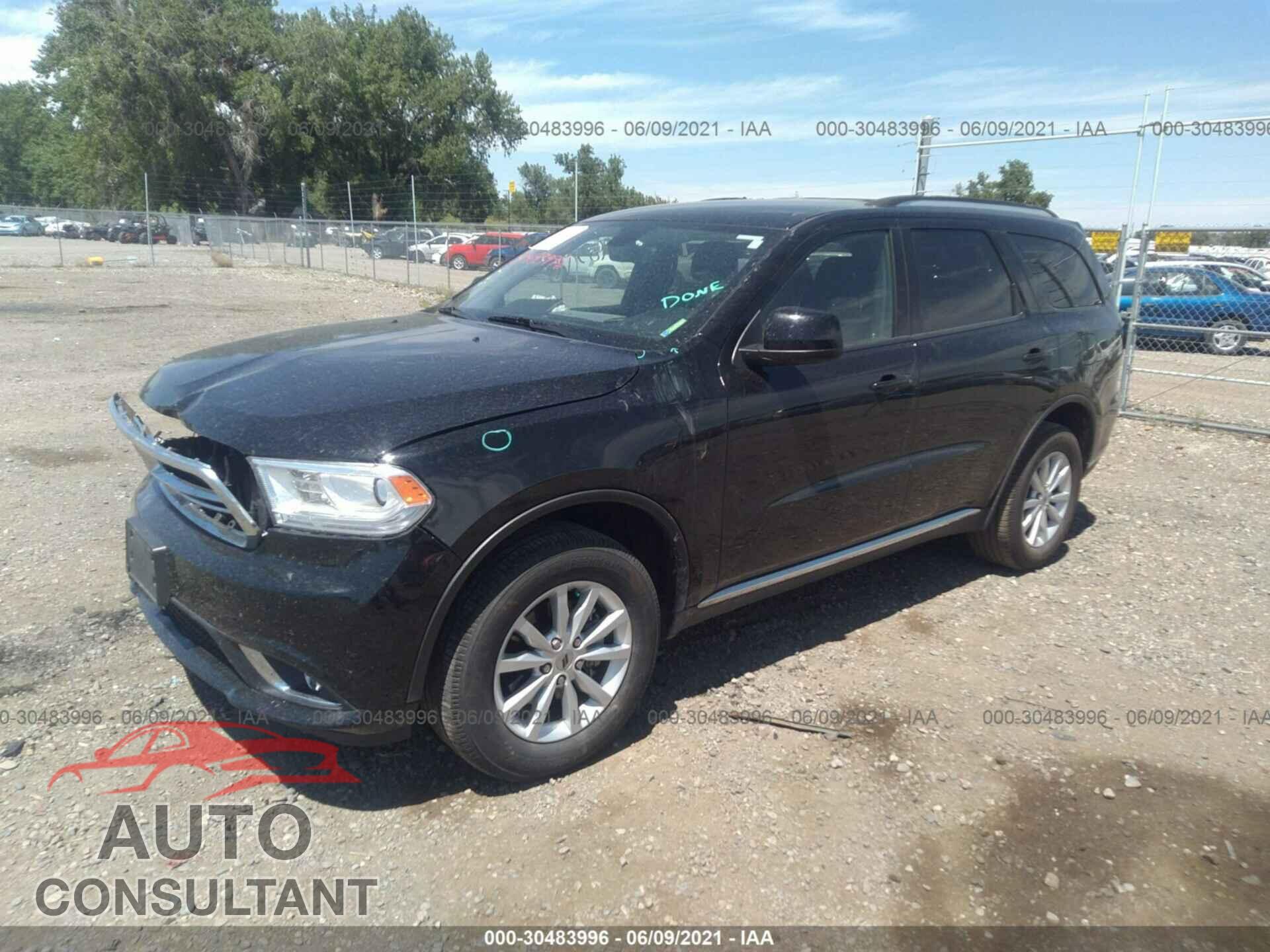 DODGE DURANGO 2019 - 1C4RDJAG4KC848073