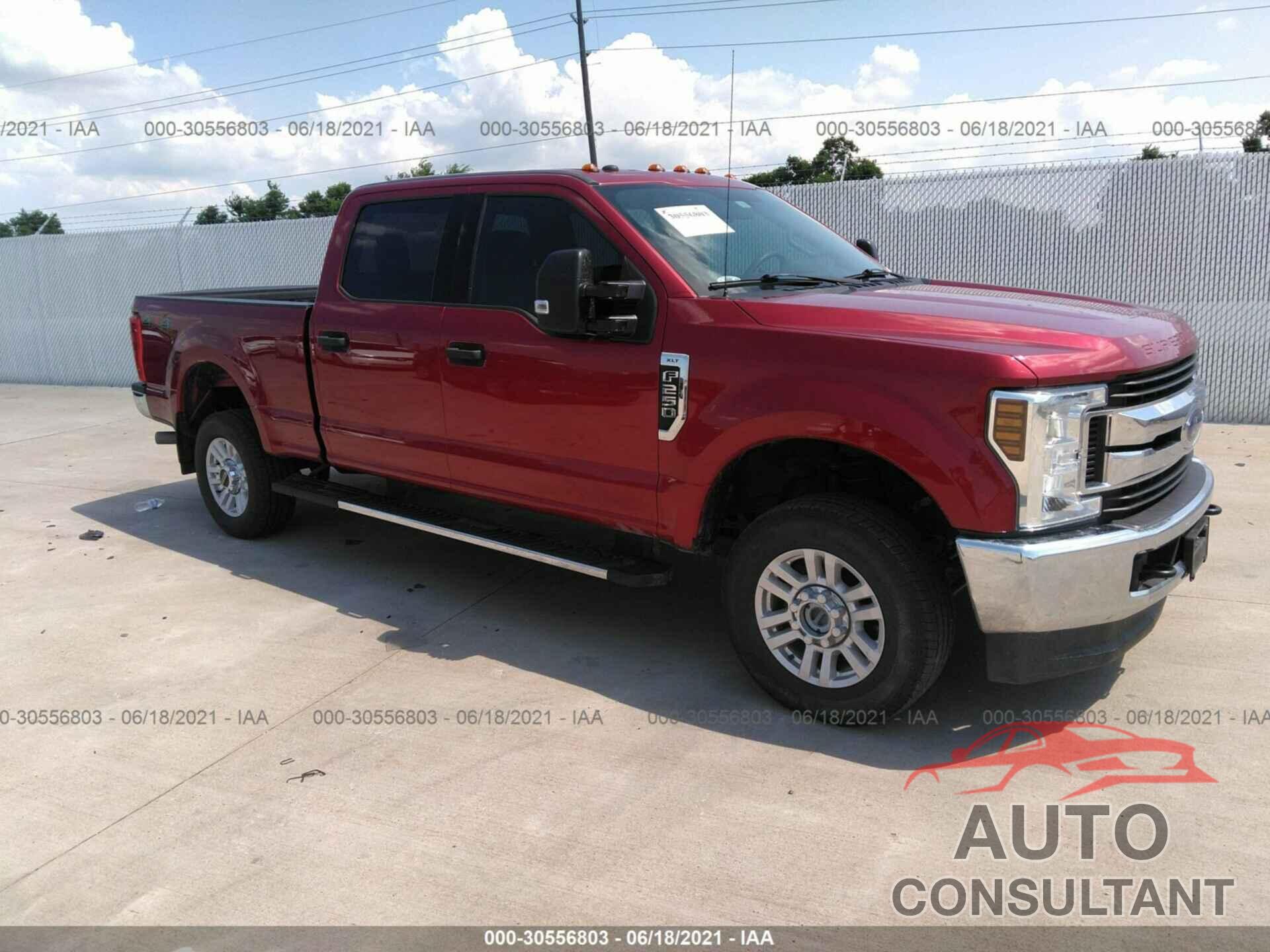 FORD SUPER DUTY F-250 SRW 2019 - 1FT7W2B65KEF22851