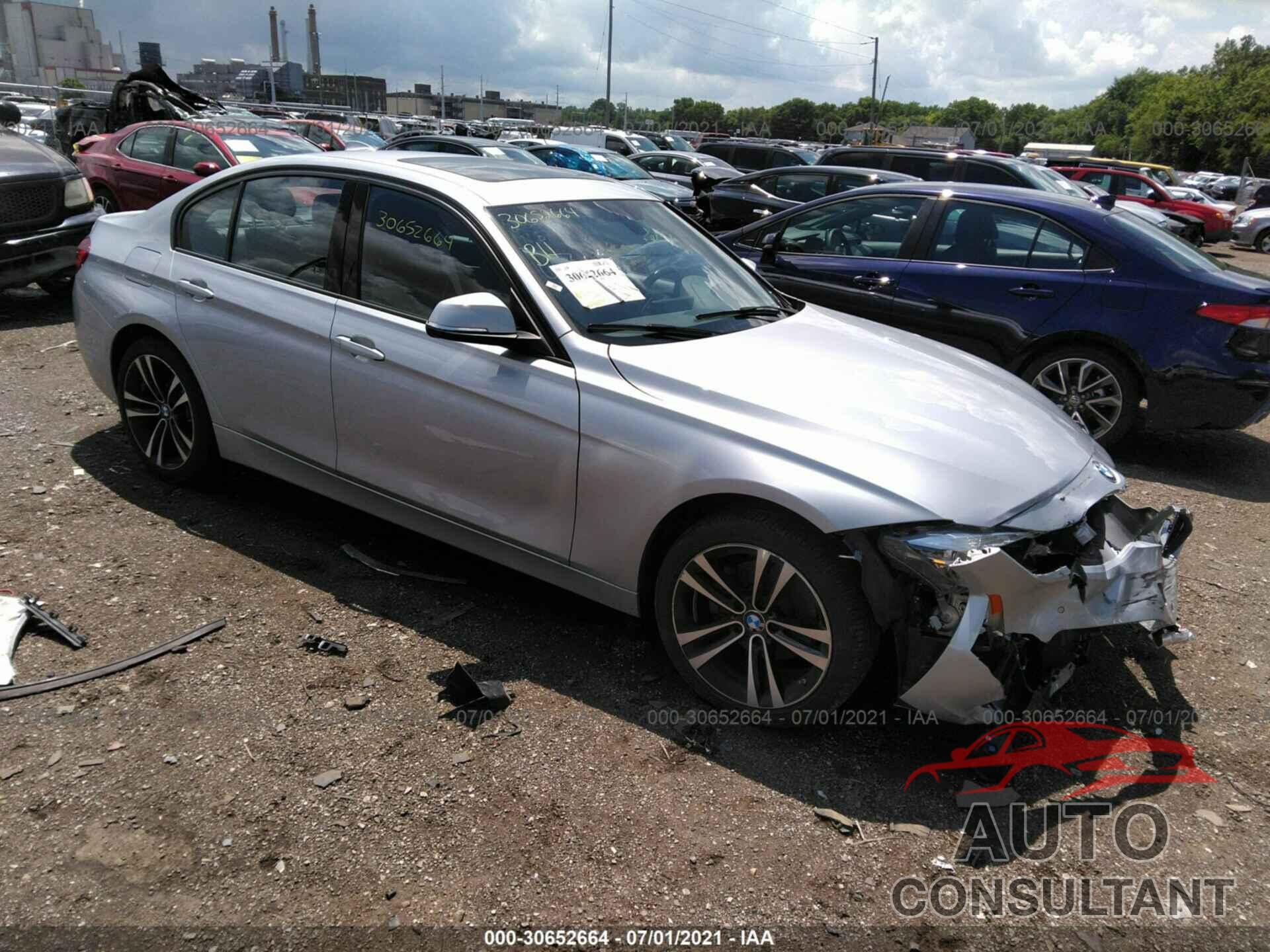 BMW 3 SERIES 2018 - WBA8D9G54JNU71700
