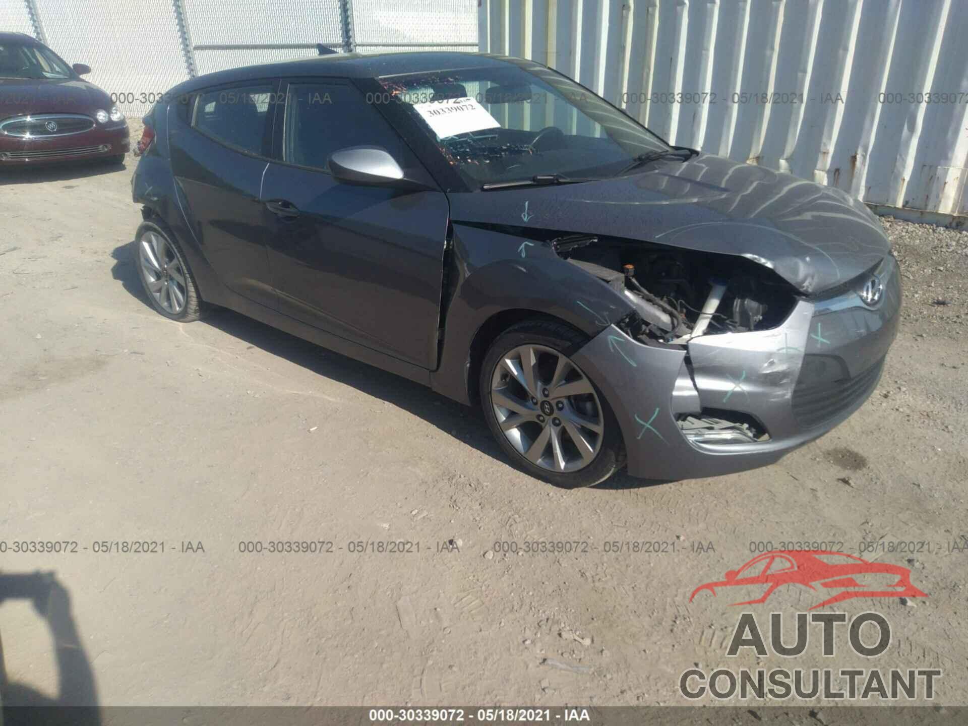 HYUNDAI VELOSTER 2017 - KMHTC6AD2HU306156