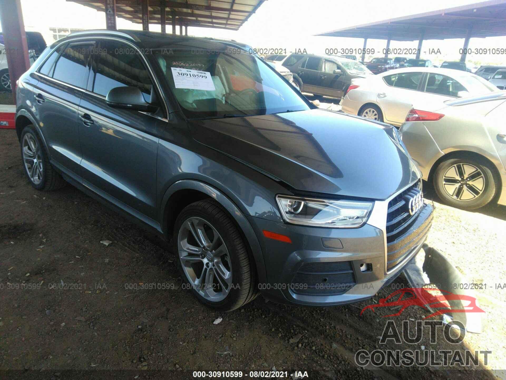 AUDI Q3 2016 - WA1BFCFS9GR014092