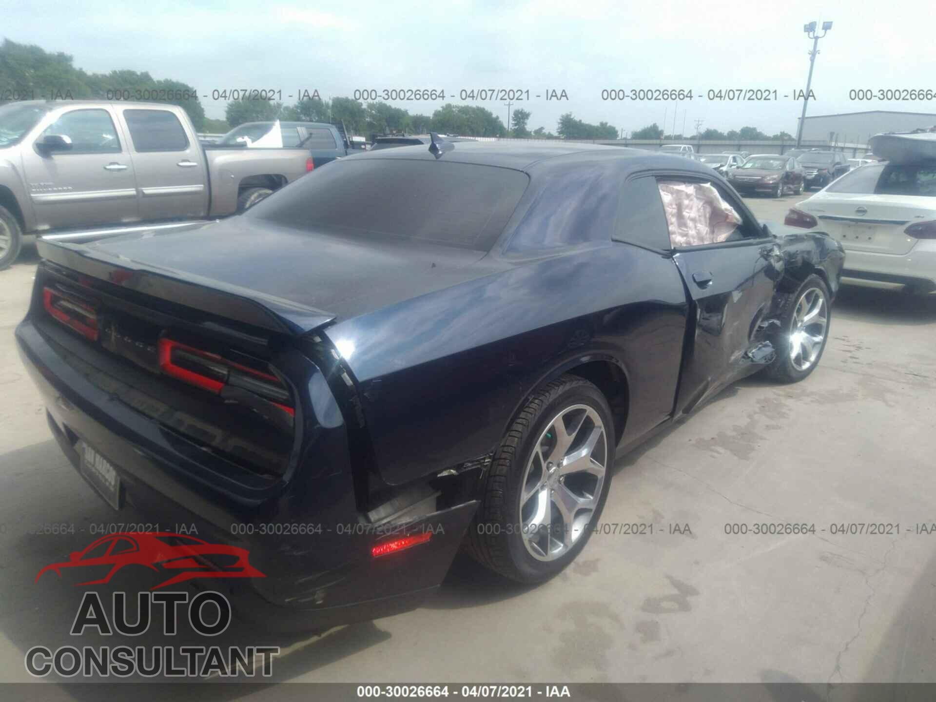 DODGE CHALLENGER 2016 - 2C3CDZAGXGH149317