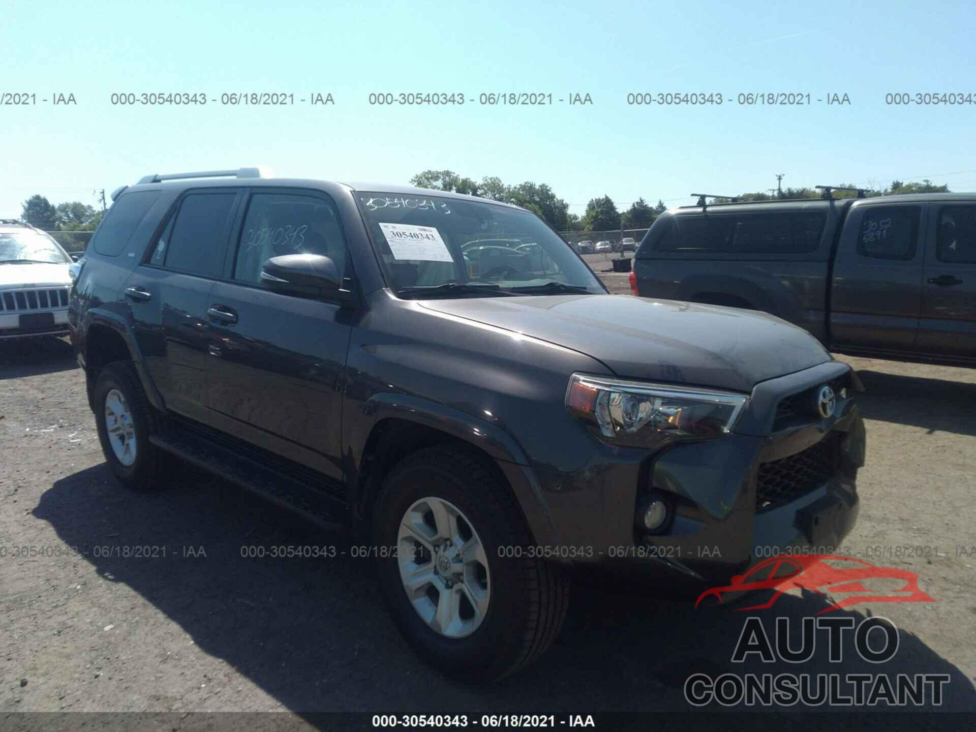 TOYOTA 4RUNNER 2016 - JTEBU5JR5G5371655