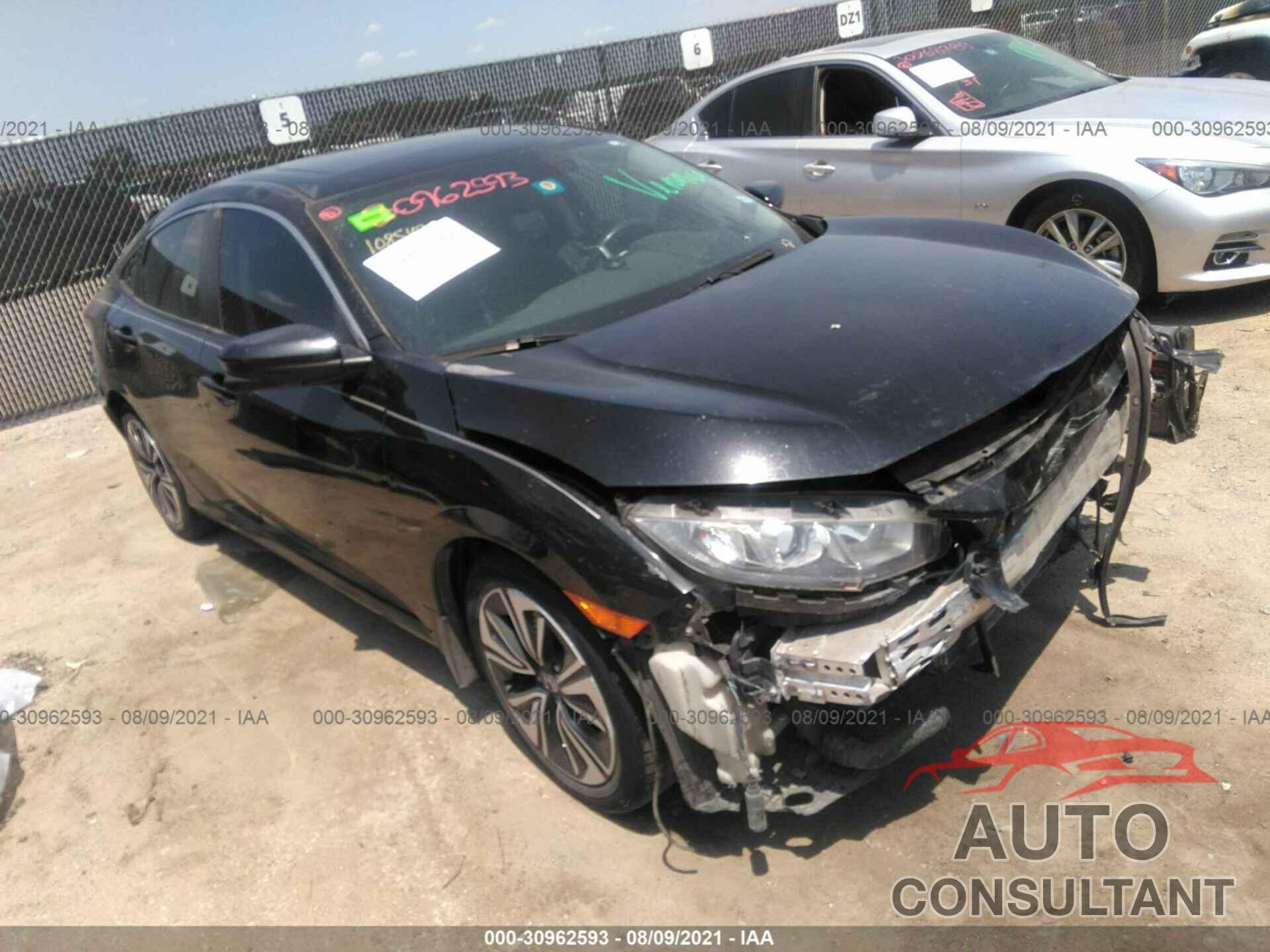 HONDA CIVIC SEDAN 2016 - 19XFC1F86GE036491