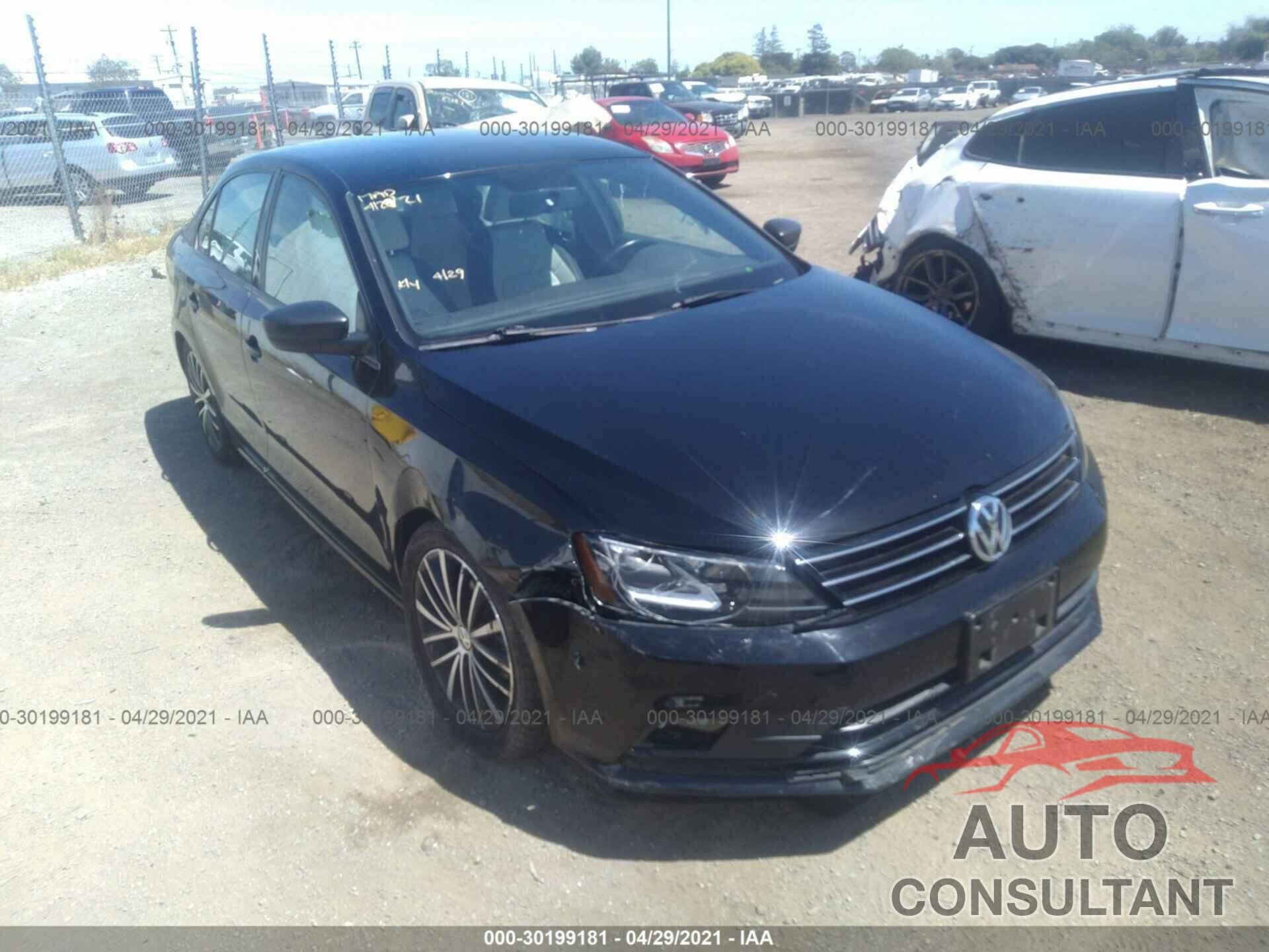 VOLKSWAGEN JETTA SEDAN 2016 - 3VWD17AJ4GM234354