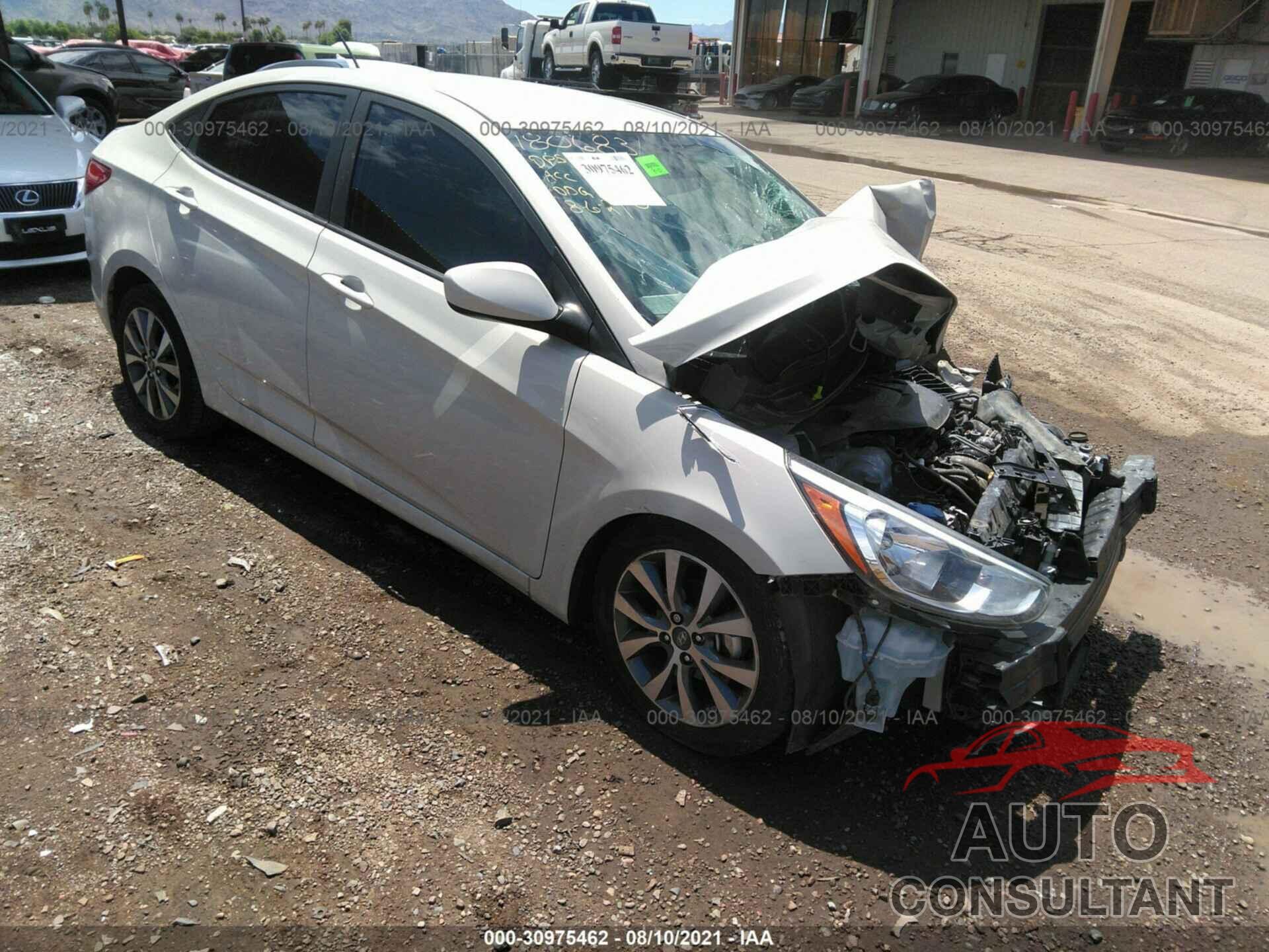 HYUNDAI ACCENT 2017 - KMHCT4AE4HU251688