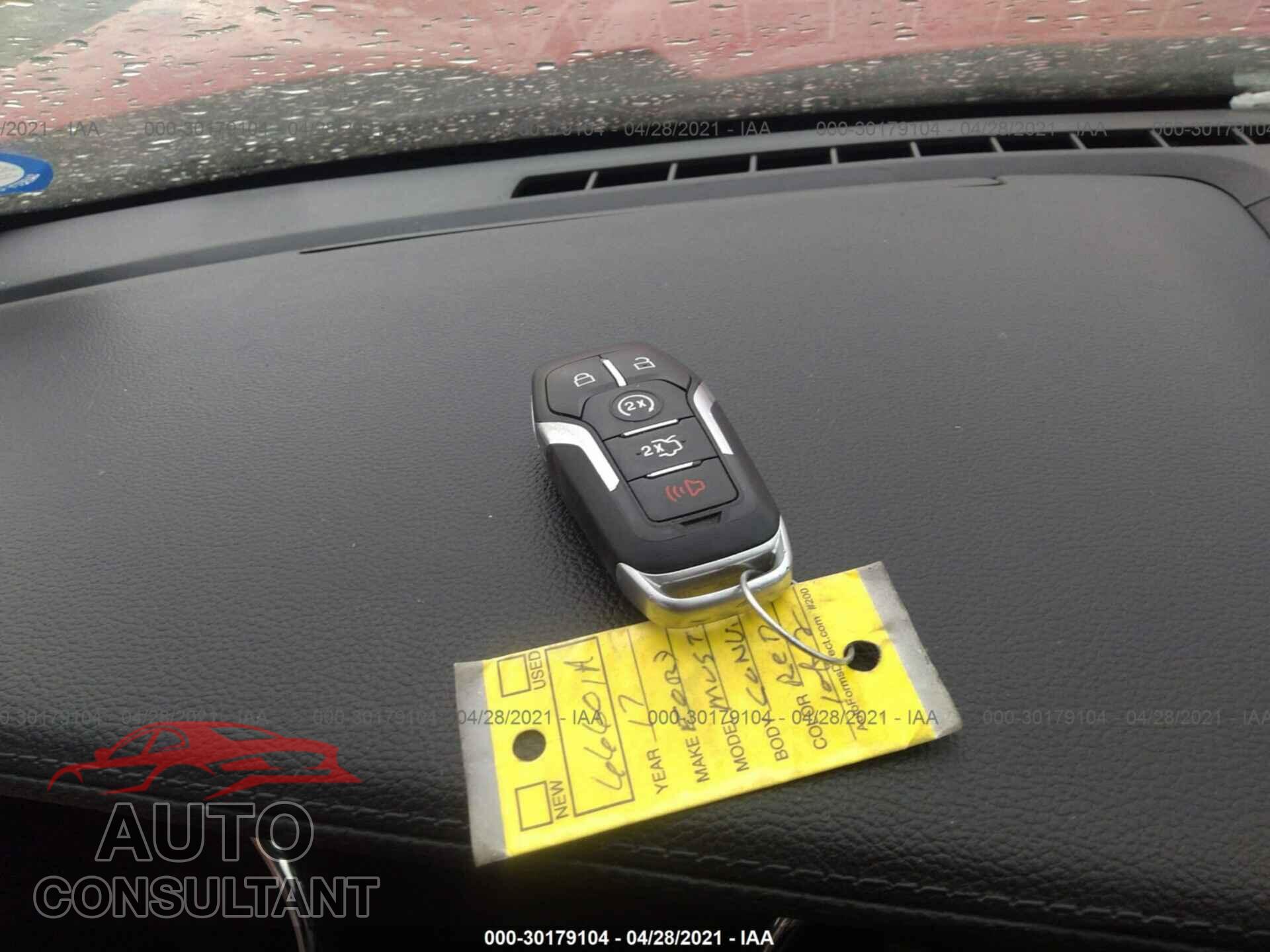 FORD MUSTANG 2017 - 1FATP8UH6H5324159