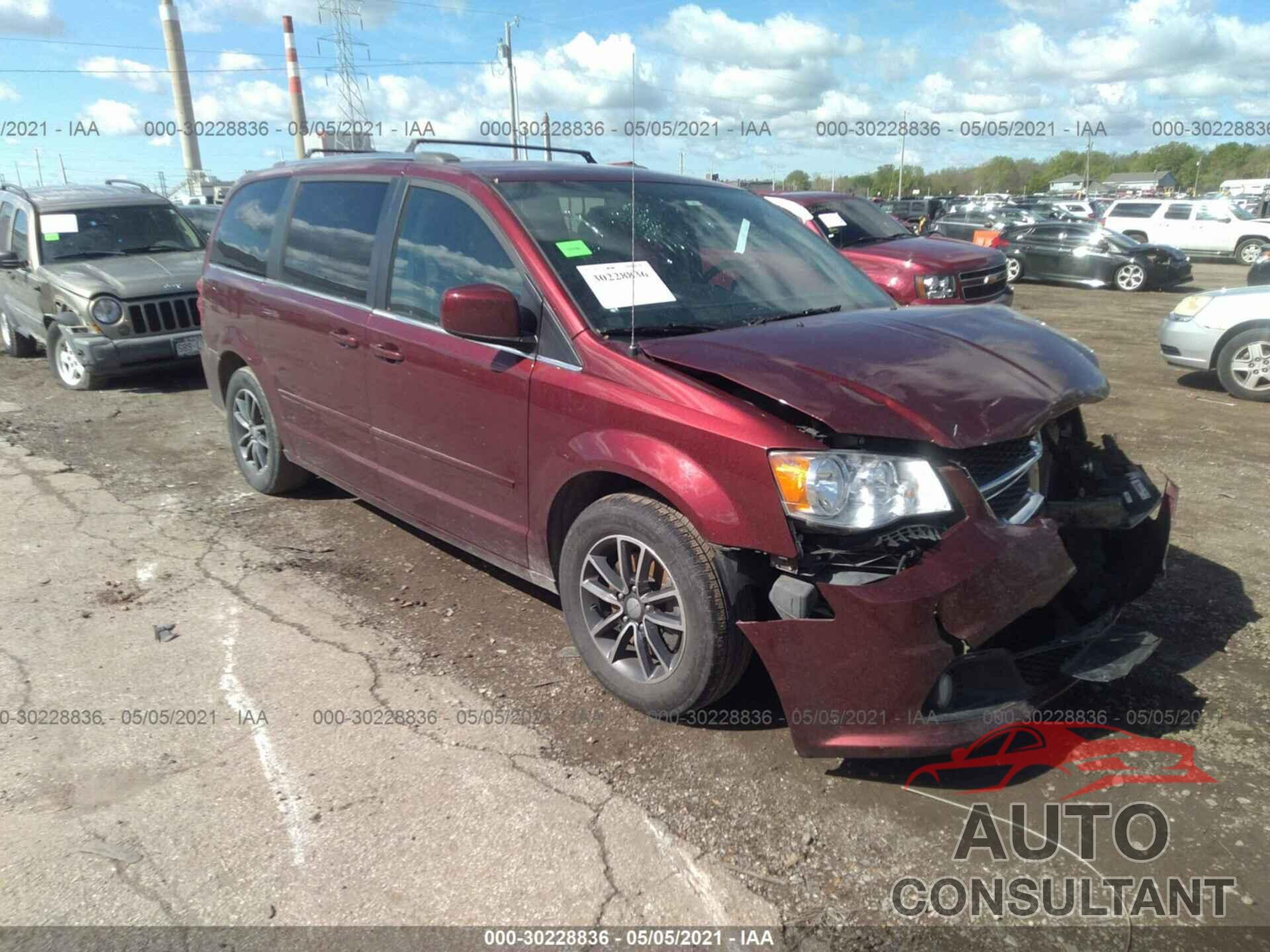 DODGE GRAND CARAVAN 2017 - 2C4RDGCG4HR696148